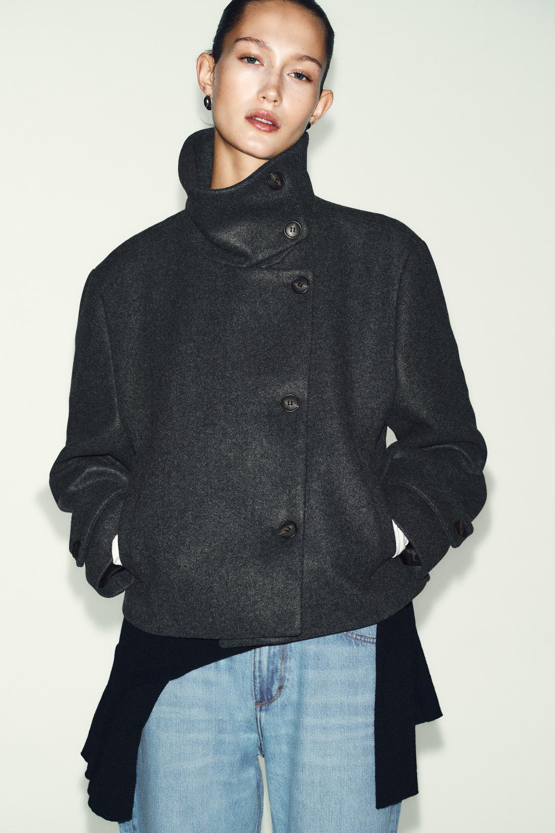 Jade Coat - Grey