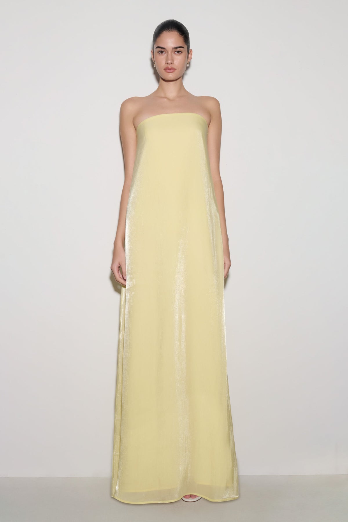 Maize Maxi Dress - Lemon