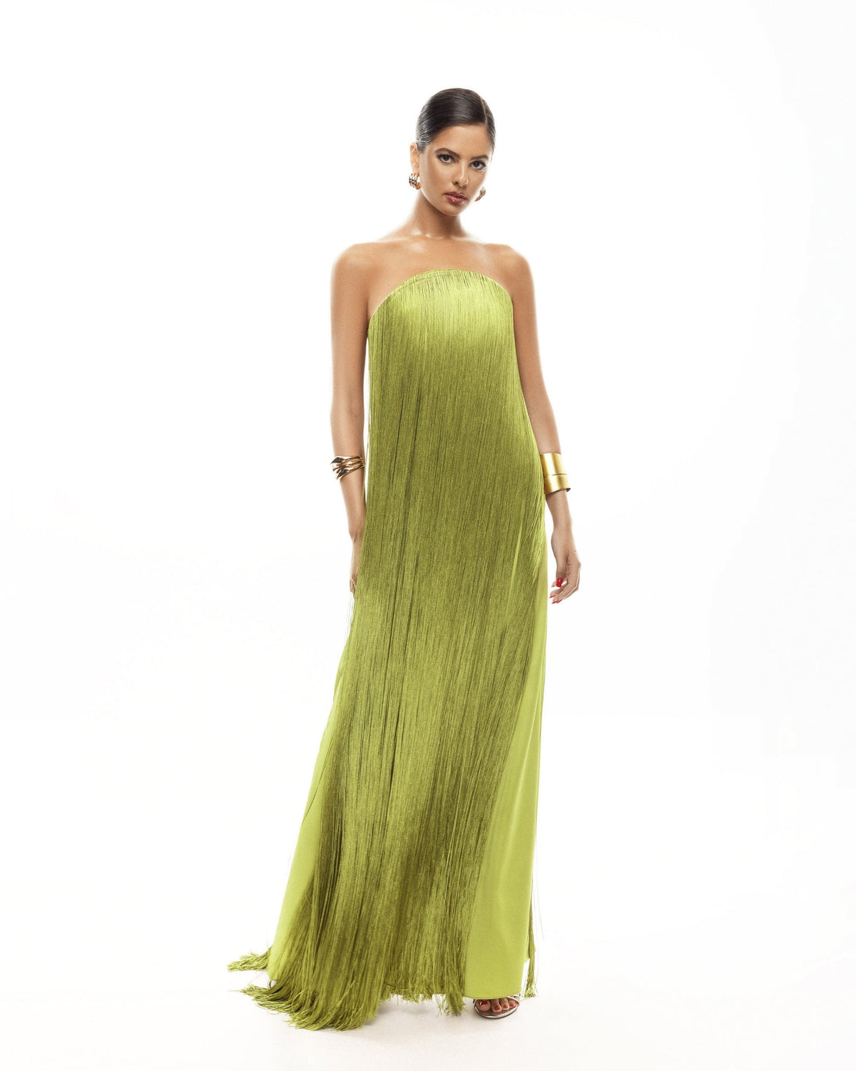 Tidal Maxi Dress - Pistachio
