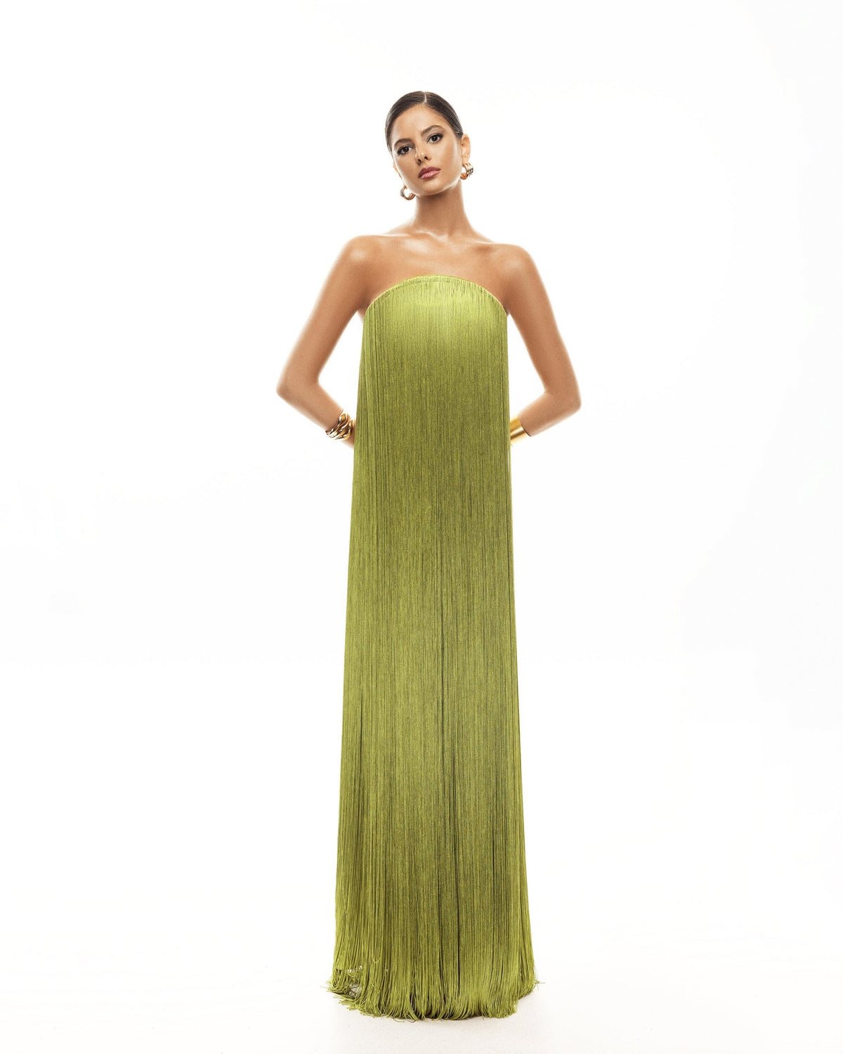 Tidal Maxi Dress - Pistachio