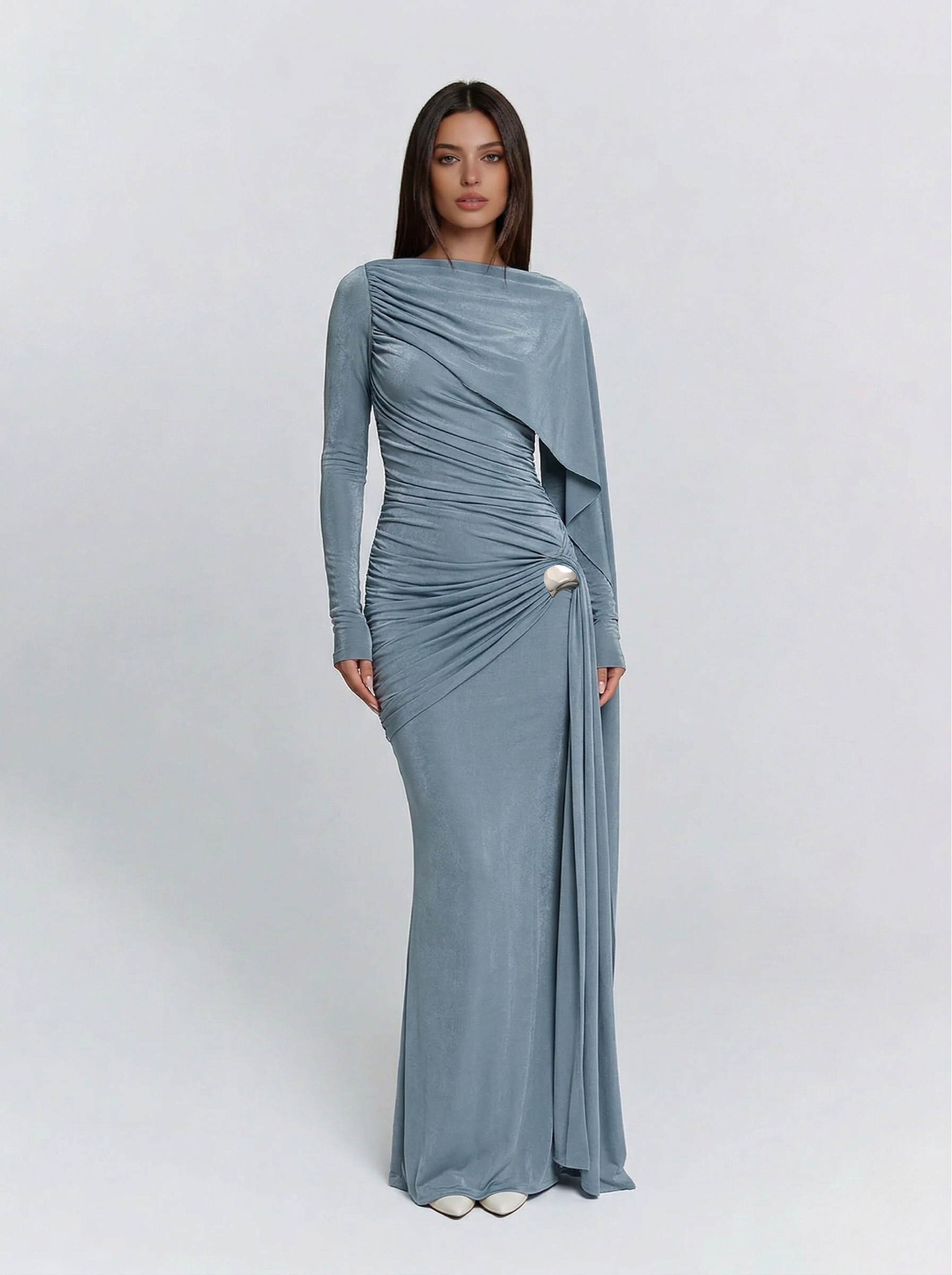 Amyra Maxi Dress - Blue