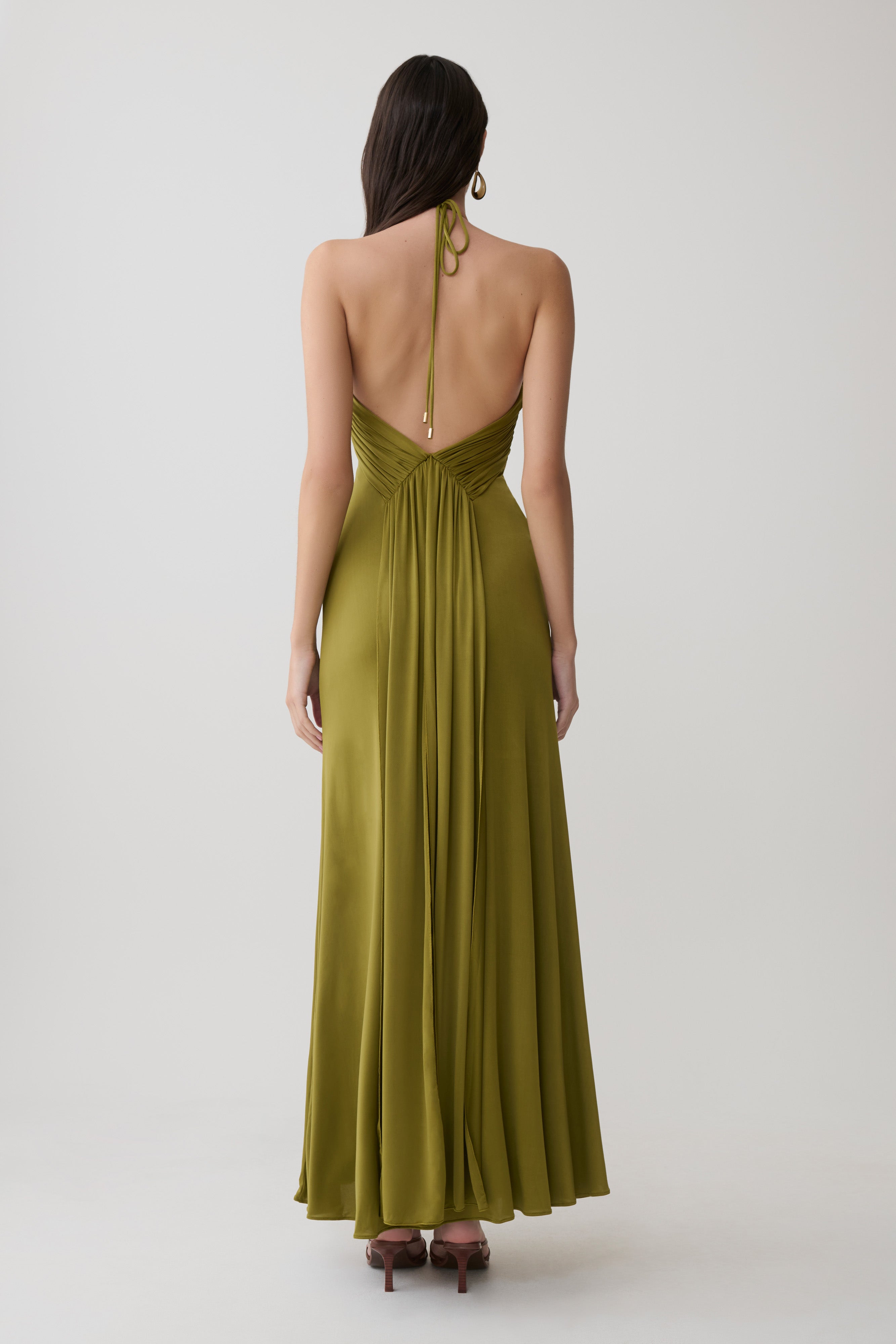 Maely Maxi Dress - Olive