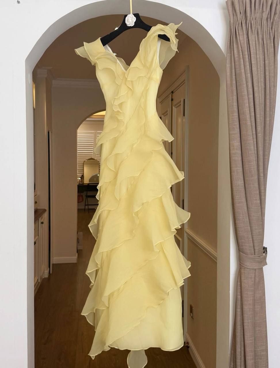 Rosanie Maxi Dress - Yellow
