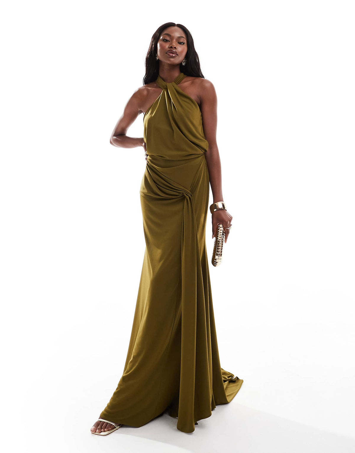 Forest Maxi Dress - Dark Green
