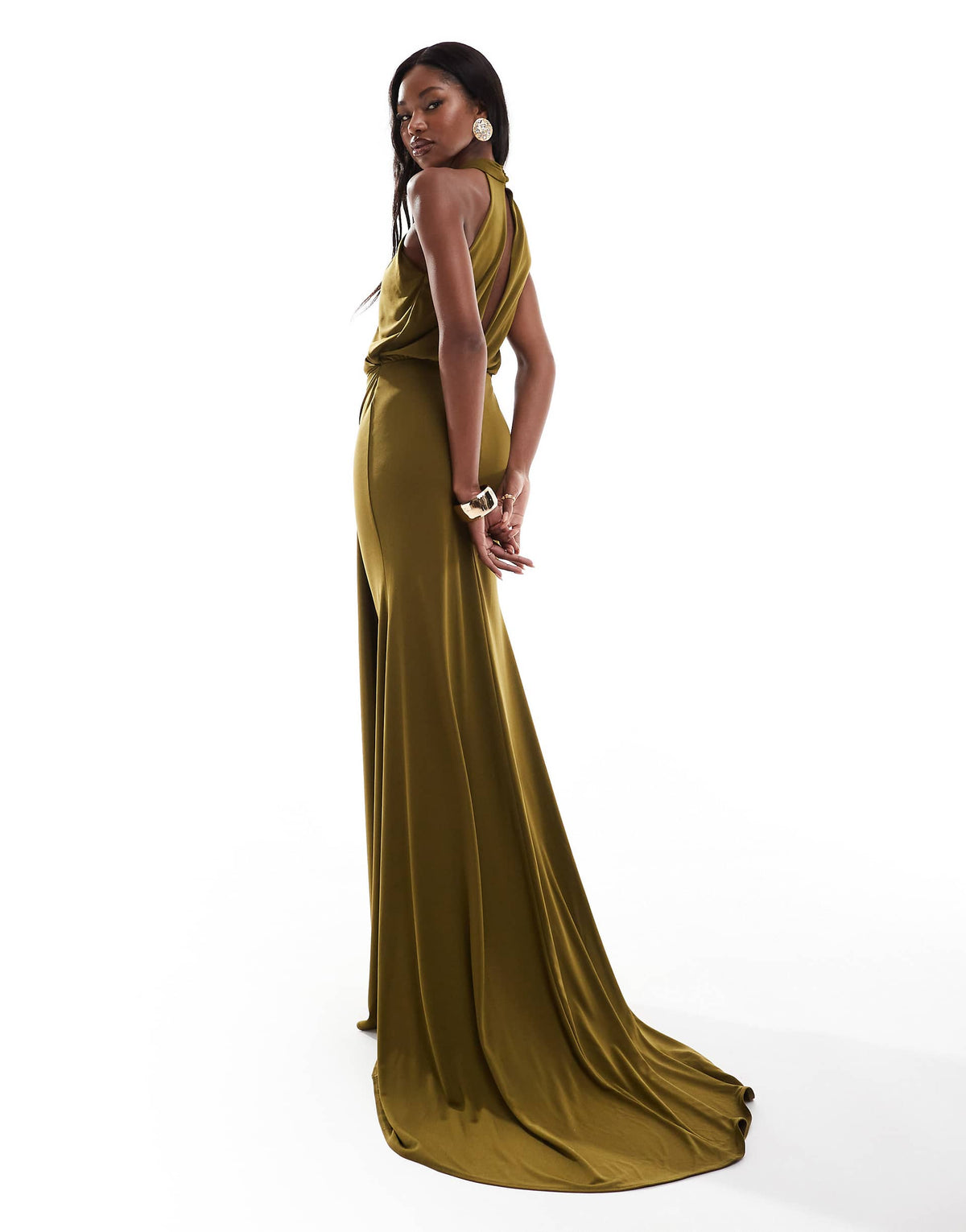 Forest Maxi Dress - Dark Green