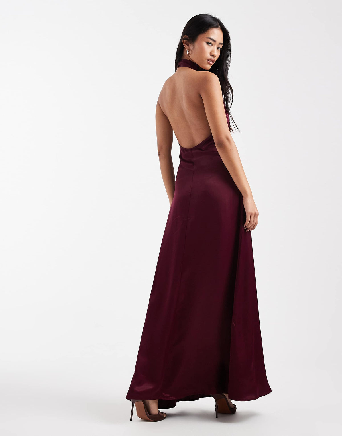 Plumeria Maxi Dress - Plum