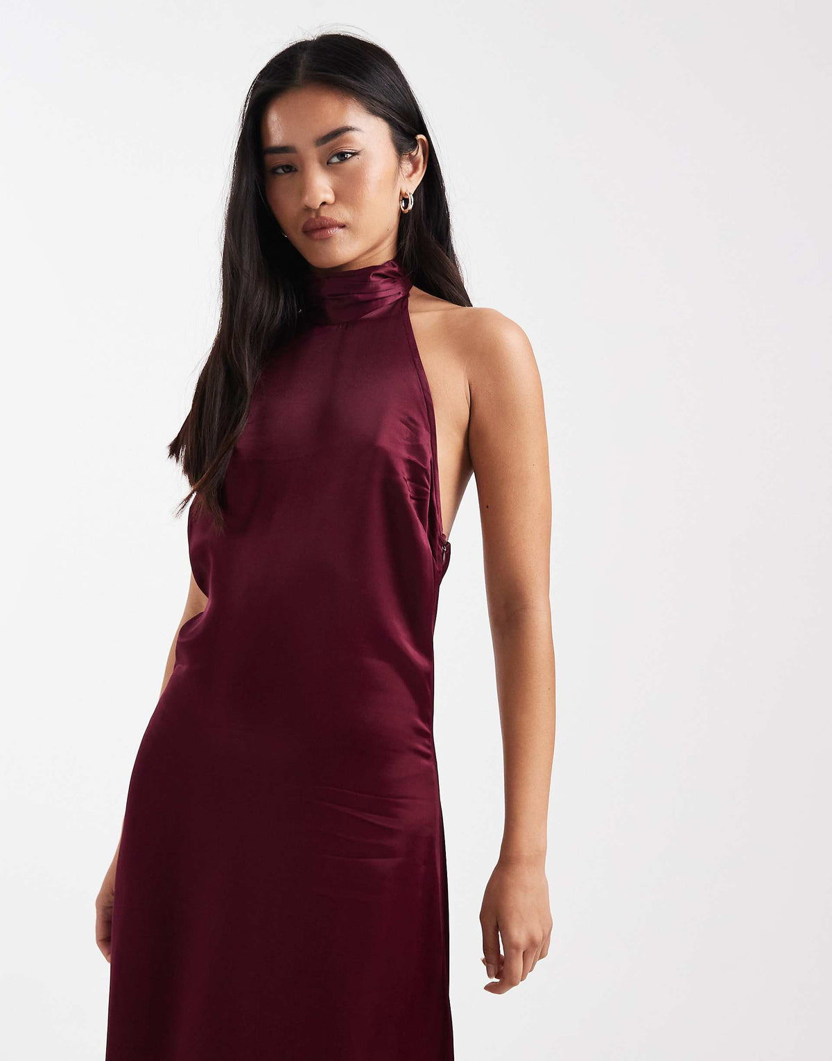 Plumeria Maxi Dress - Plum