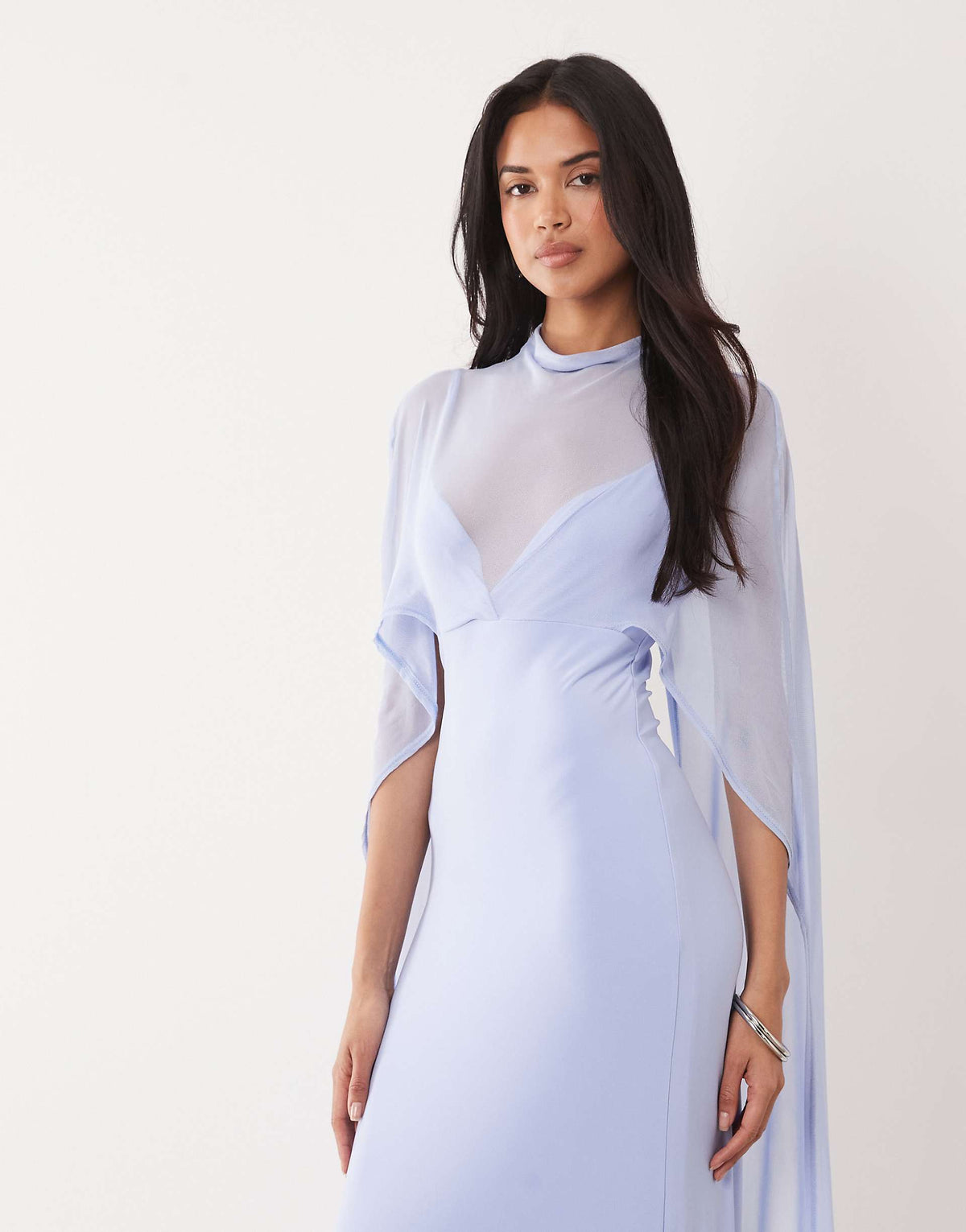 Buttercup Maxi Dress - Pale Blue