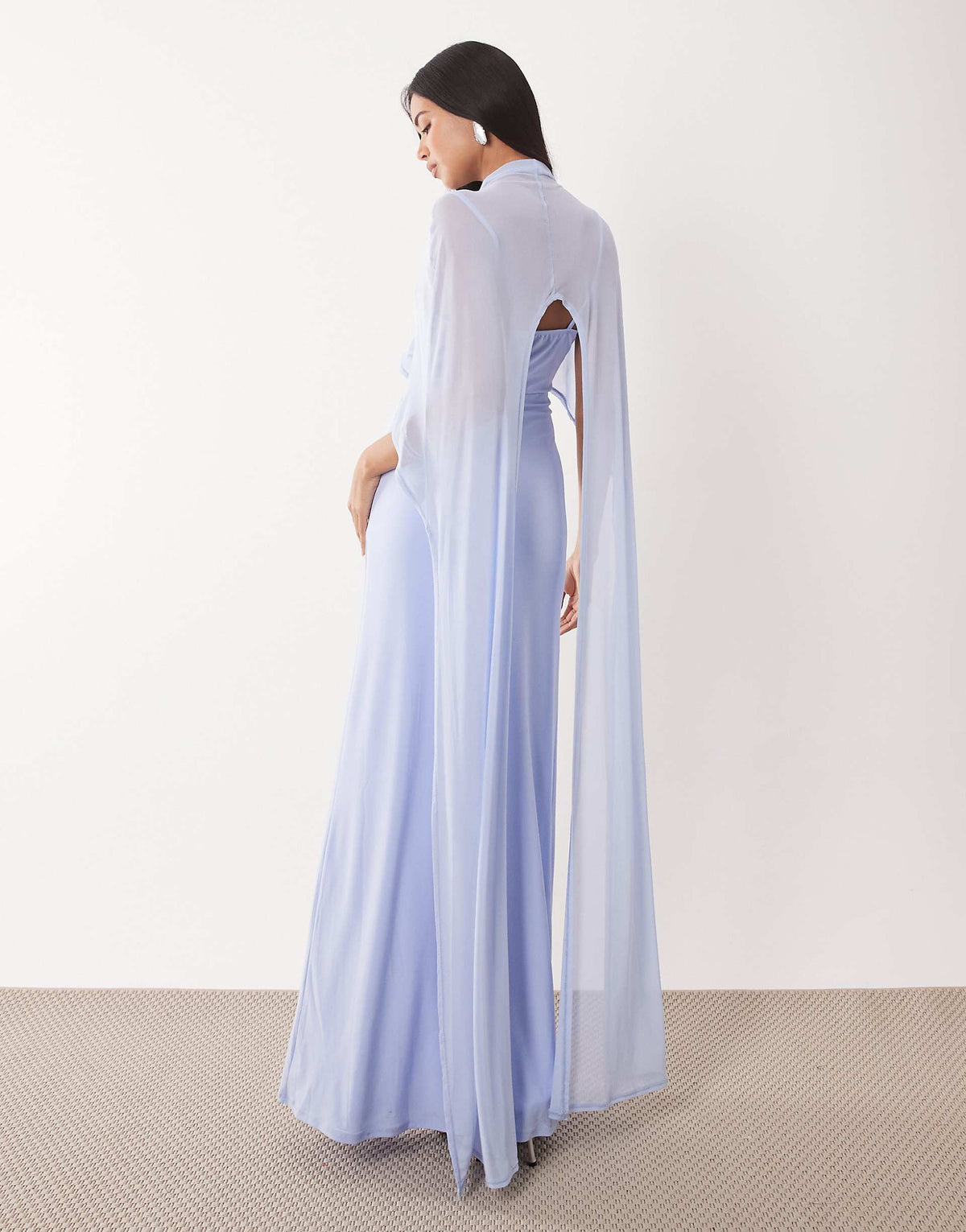 Buttercup Maxi Dress - Pale Blue