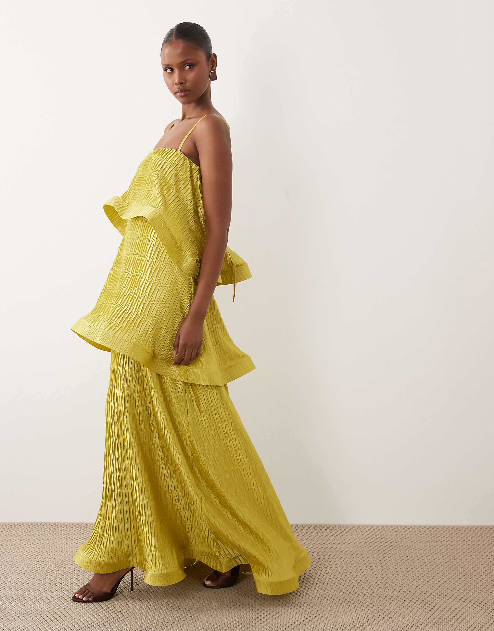 Zola Maxi Dress - Lime