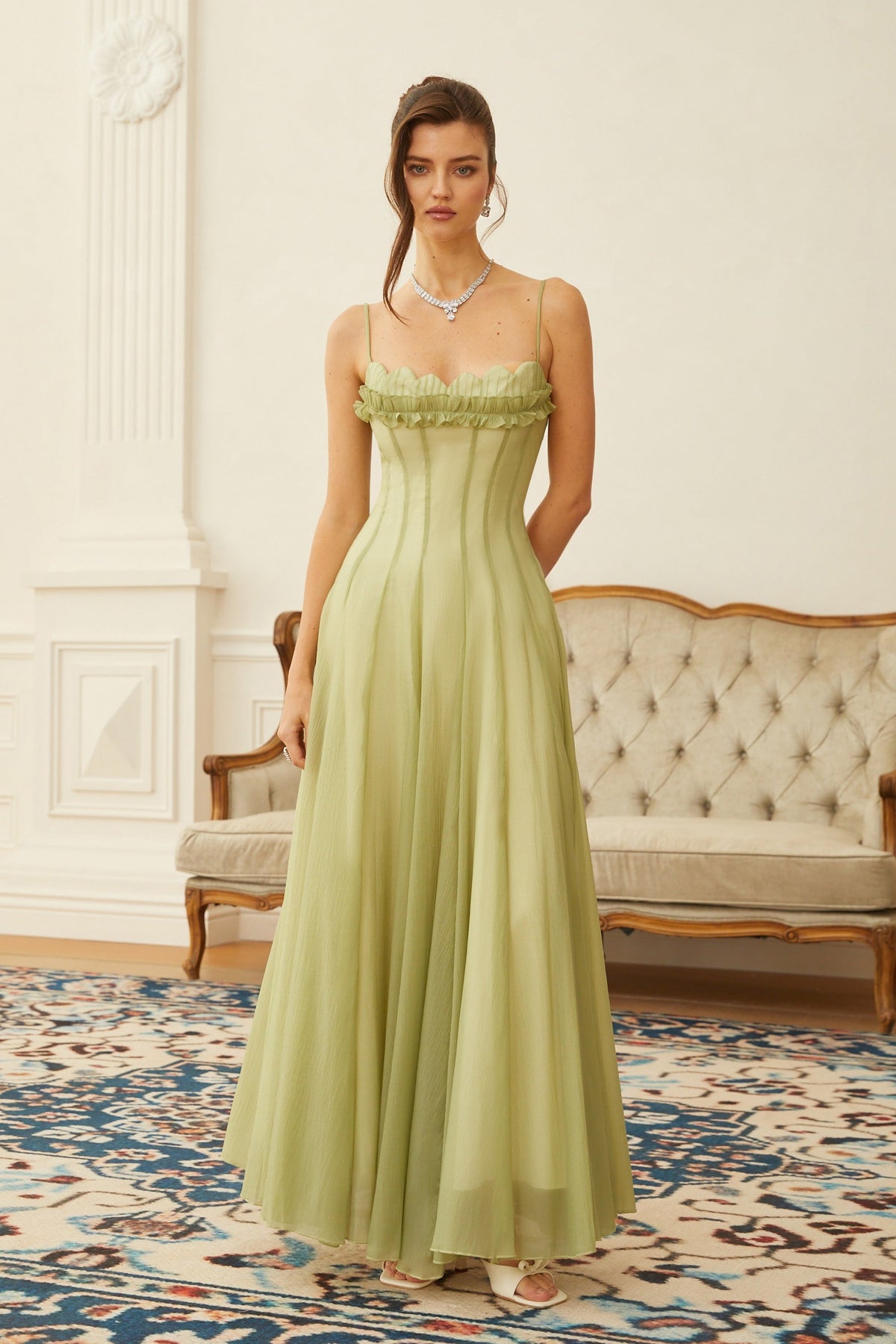 Matcha Maxi Dress - Green