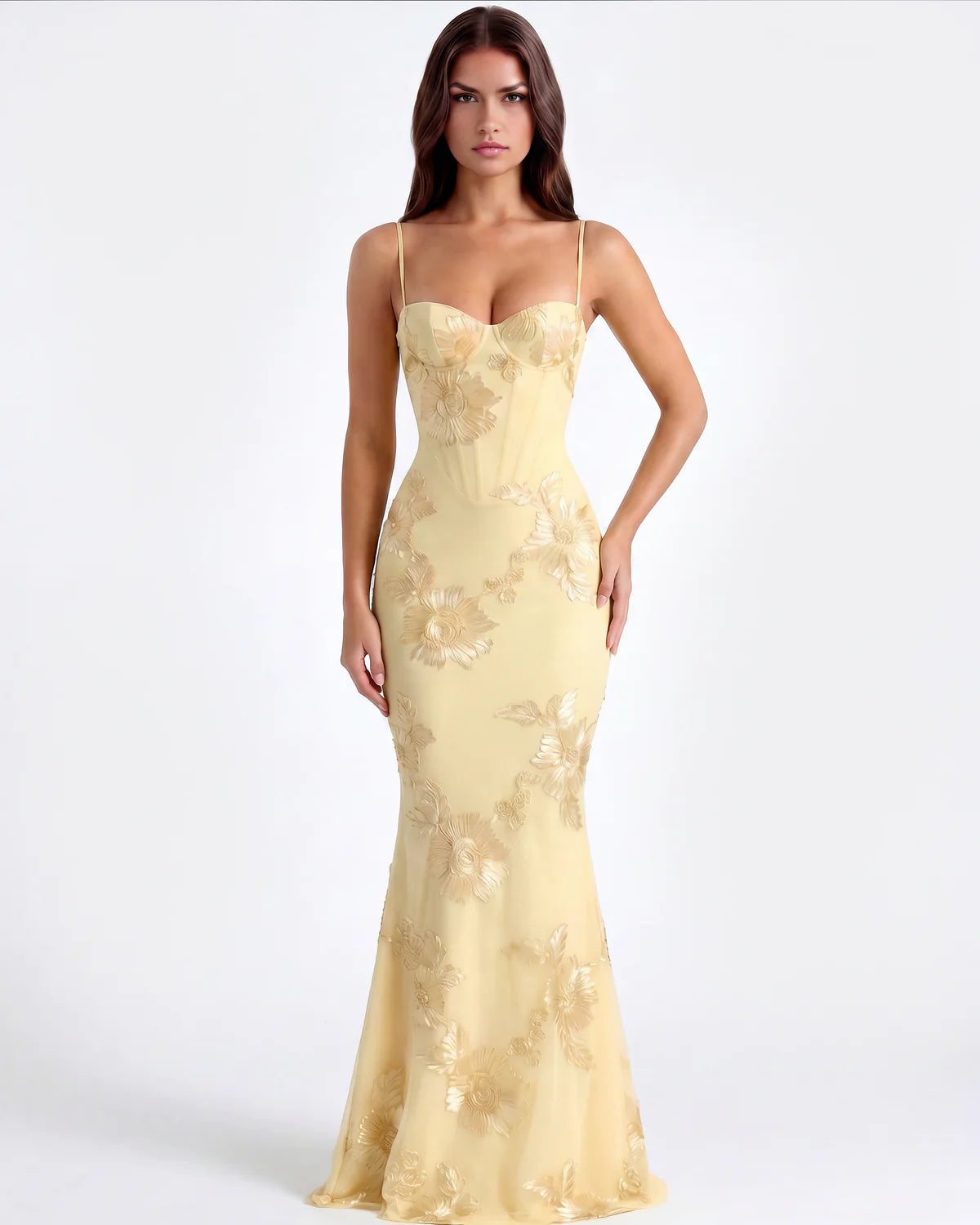 Velour Maxi Dress
