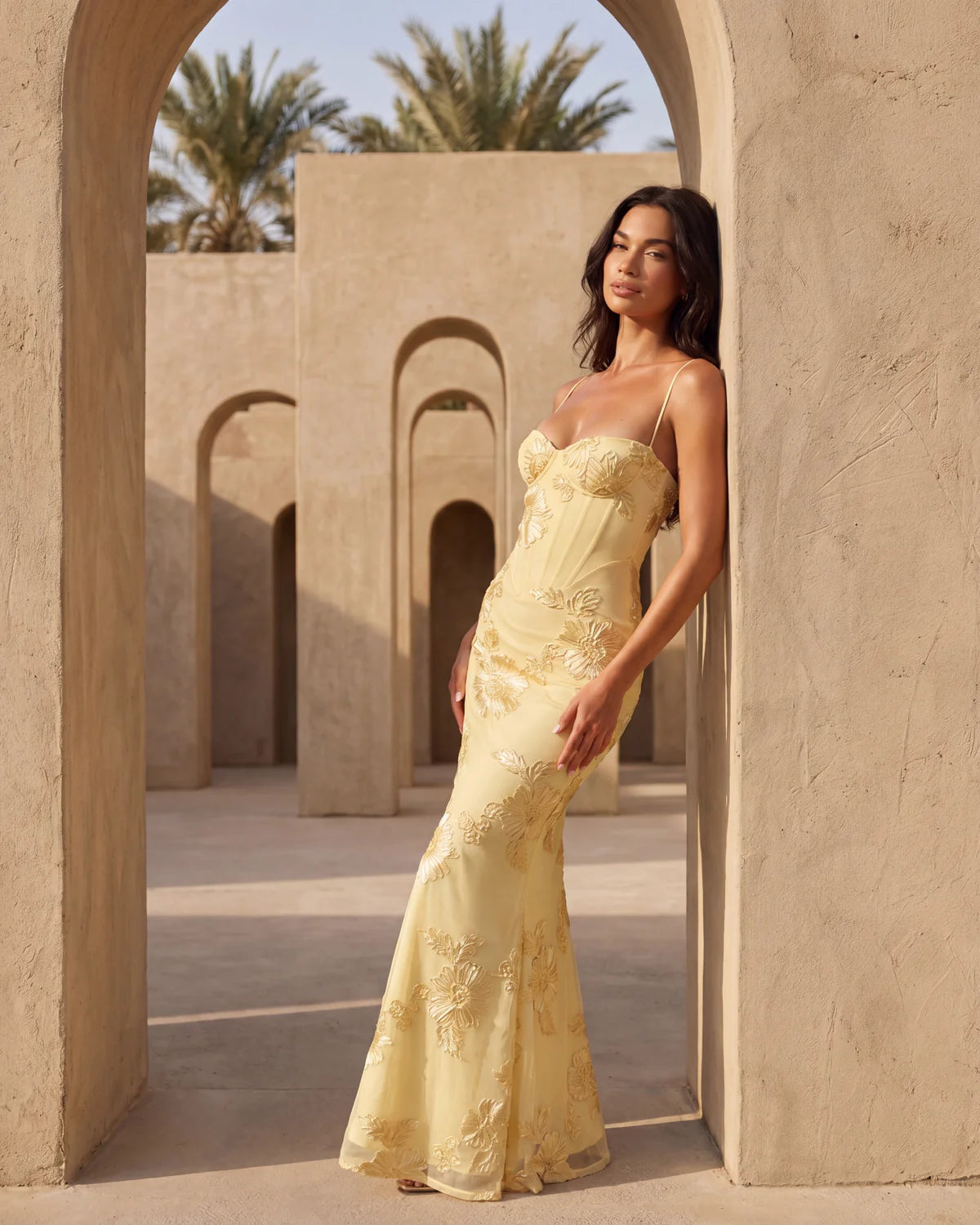 Velour Maxi Dress