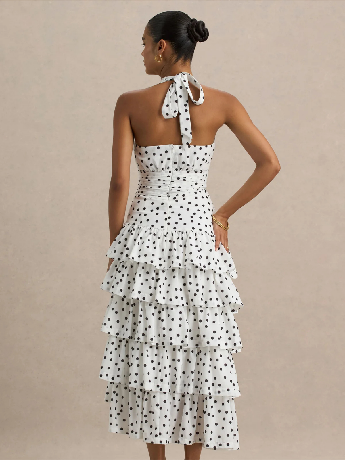 Rosalind Midi Dress - White