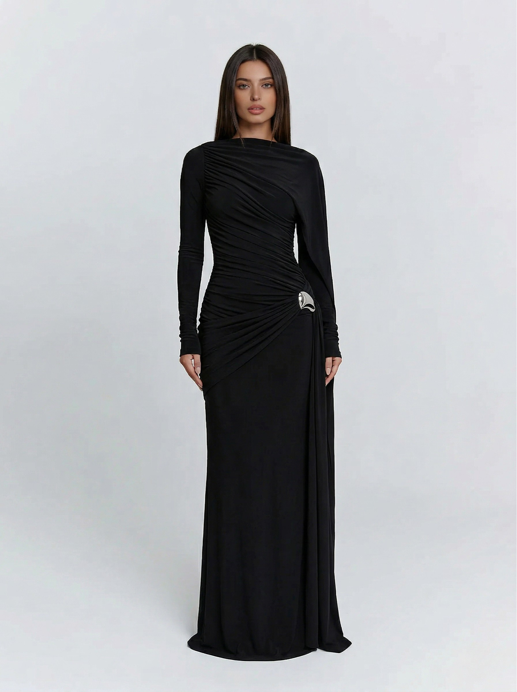 Amyra Maxi Dress - Black