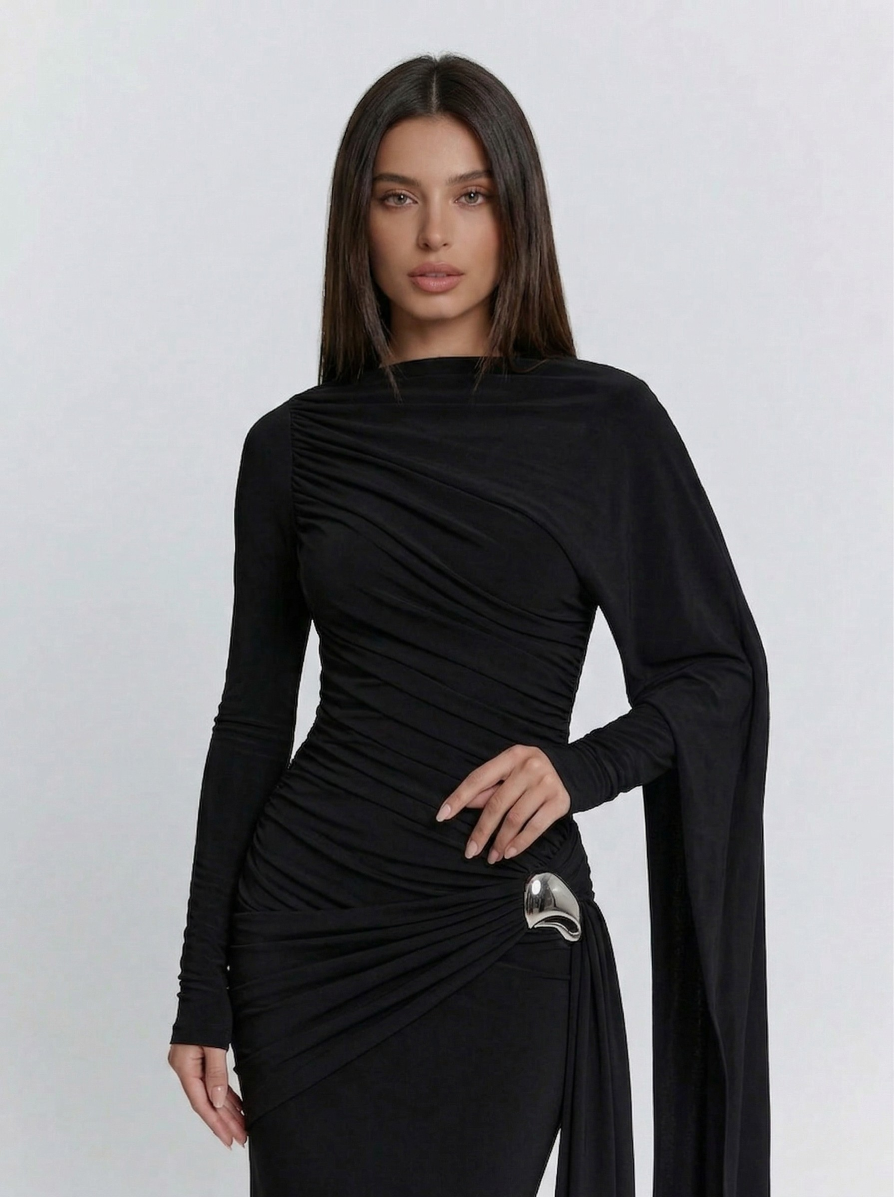 Amyra Maxi Dress - Black