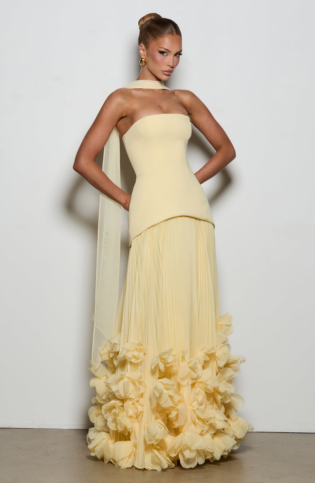 Cordelia Maxi Dress - Lemon