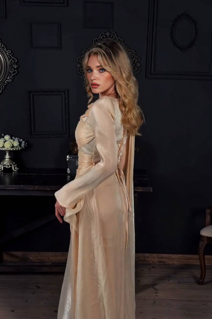 Marielle Maxi Dress - Blush
