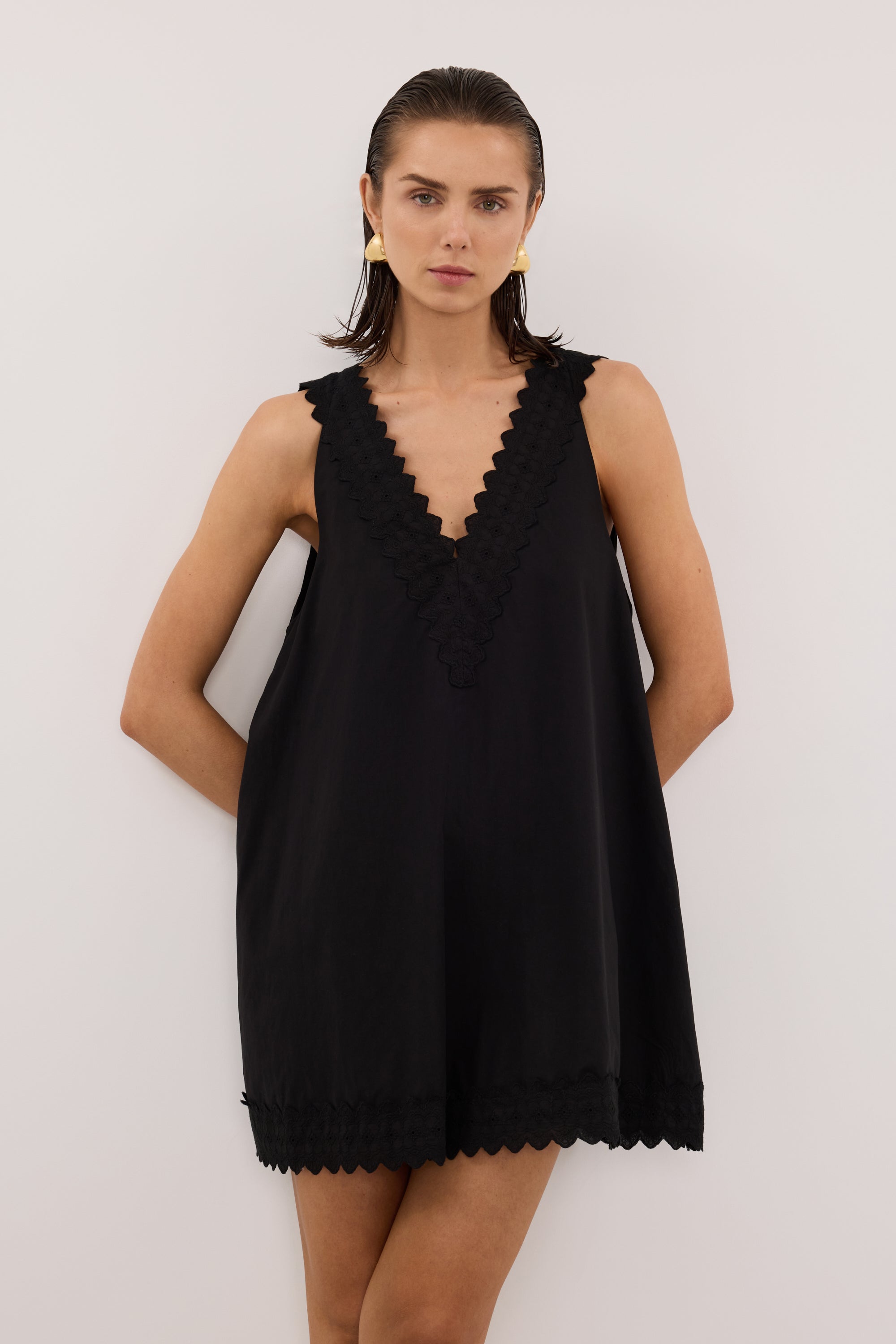 Harriet Mini Dress - Black