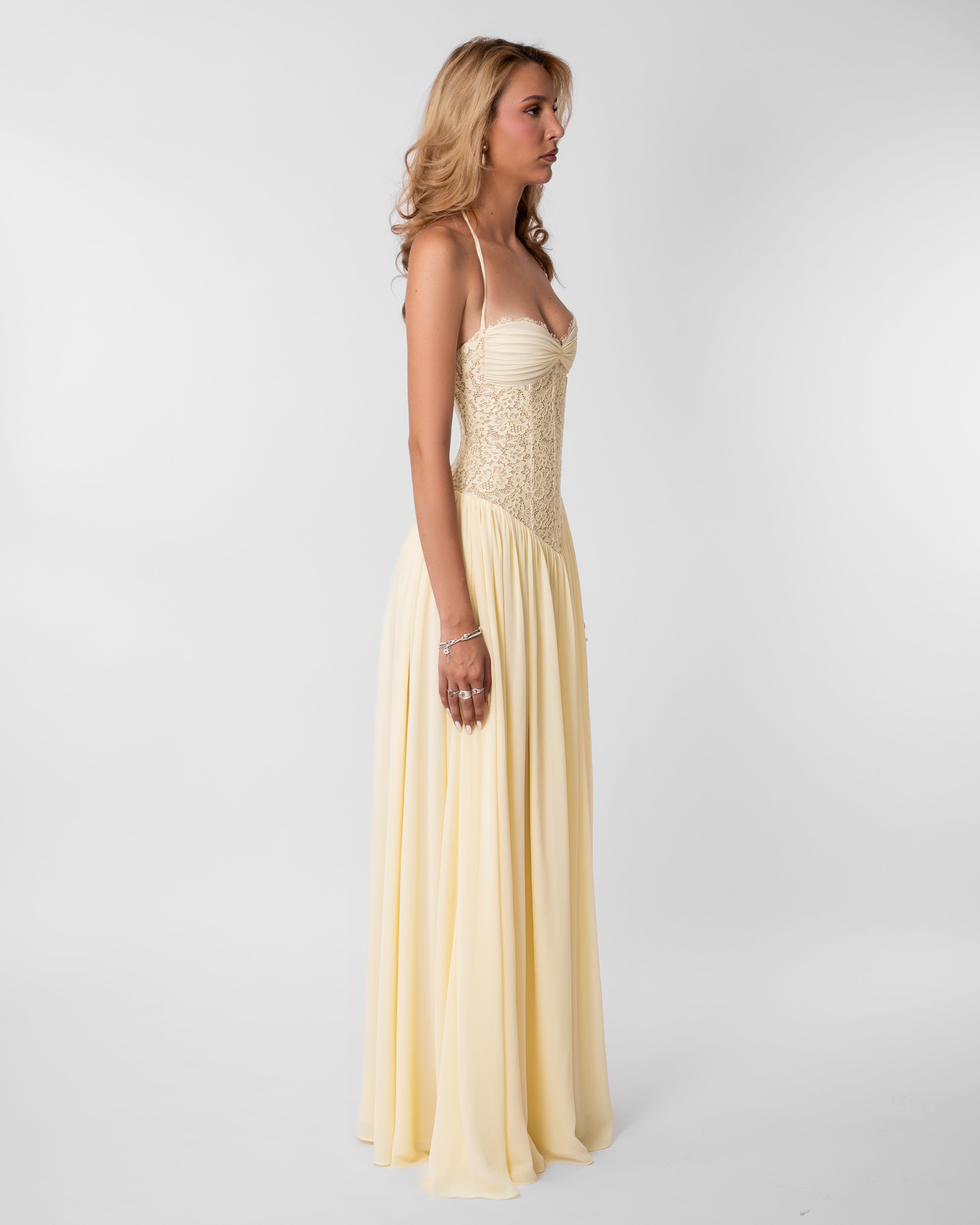 Odalys Maxi Dress - Yellow
