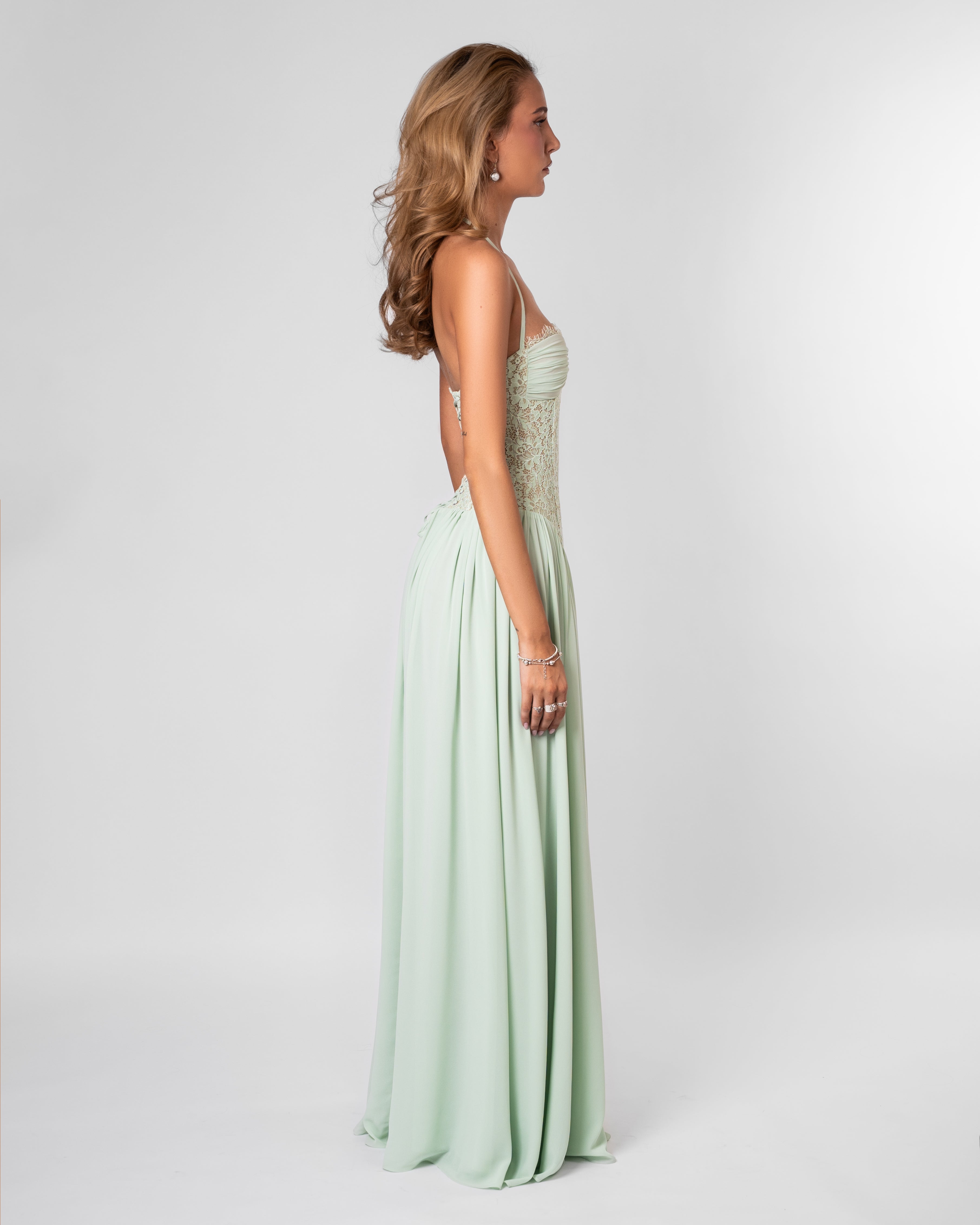 Odalys Maxi Dress - Green