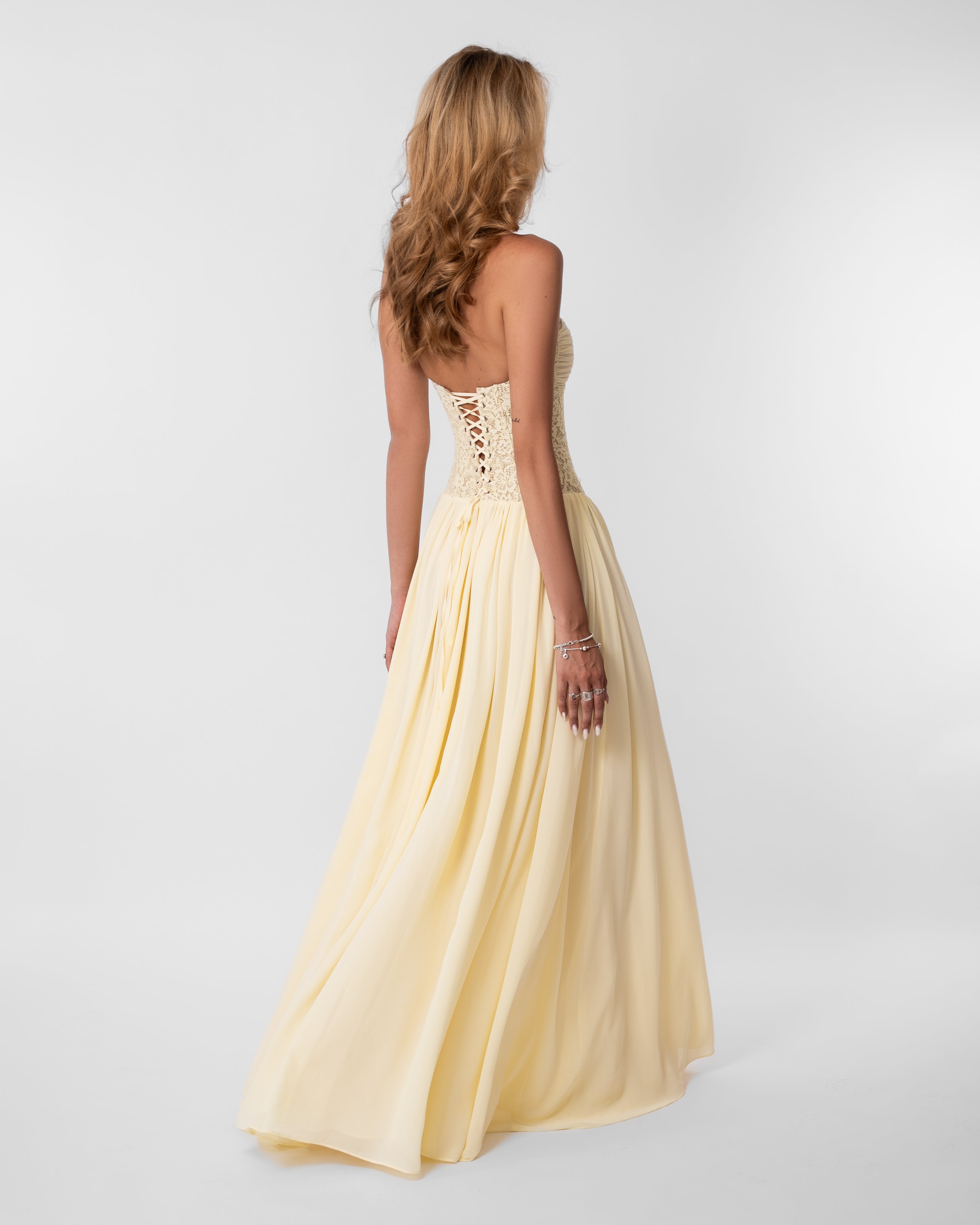 Odalys Maxi Dress - Yellow