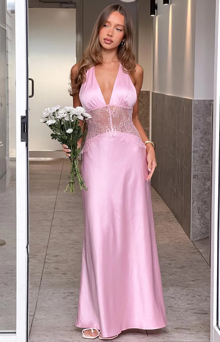 Rosalie Maxi Dress - Pink
