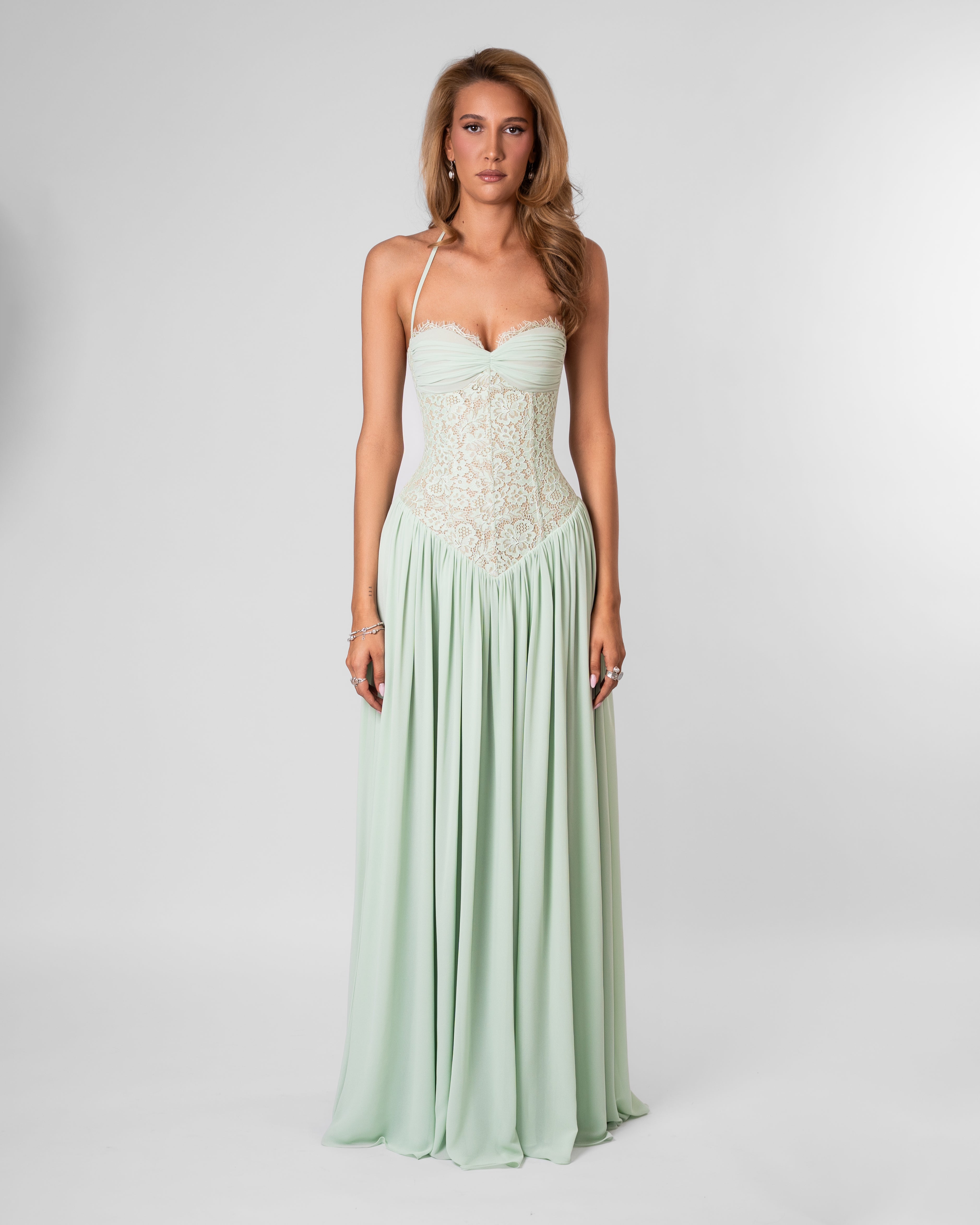 Odalys Maxi Dress - Green