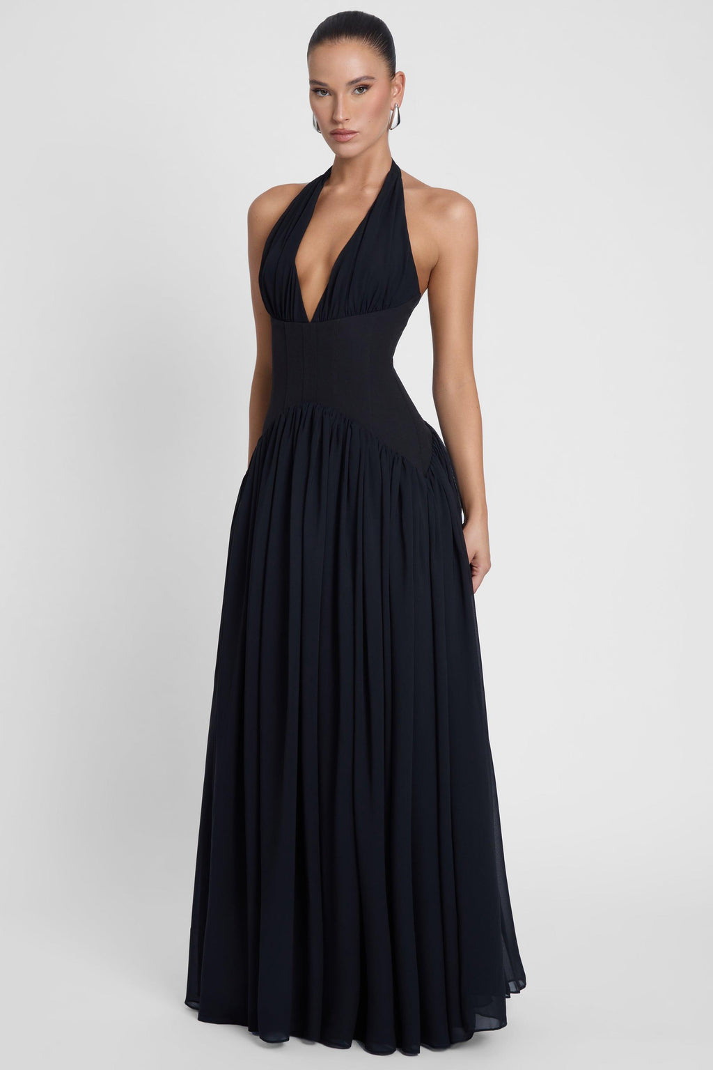 Harlowe Maxi Dress - Black