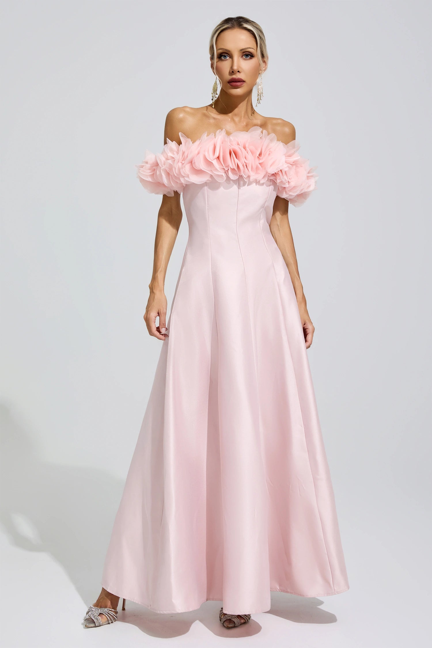 Nightingale Maxi Dress - Pink