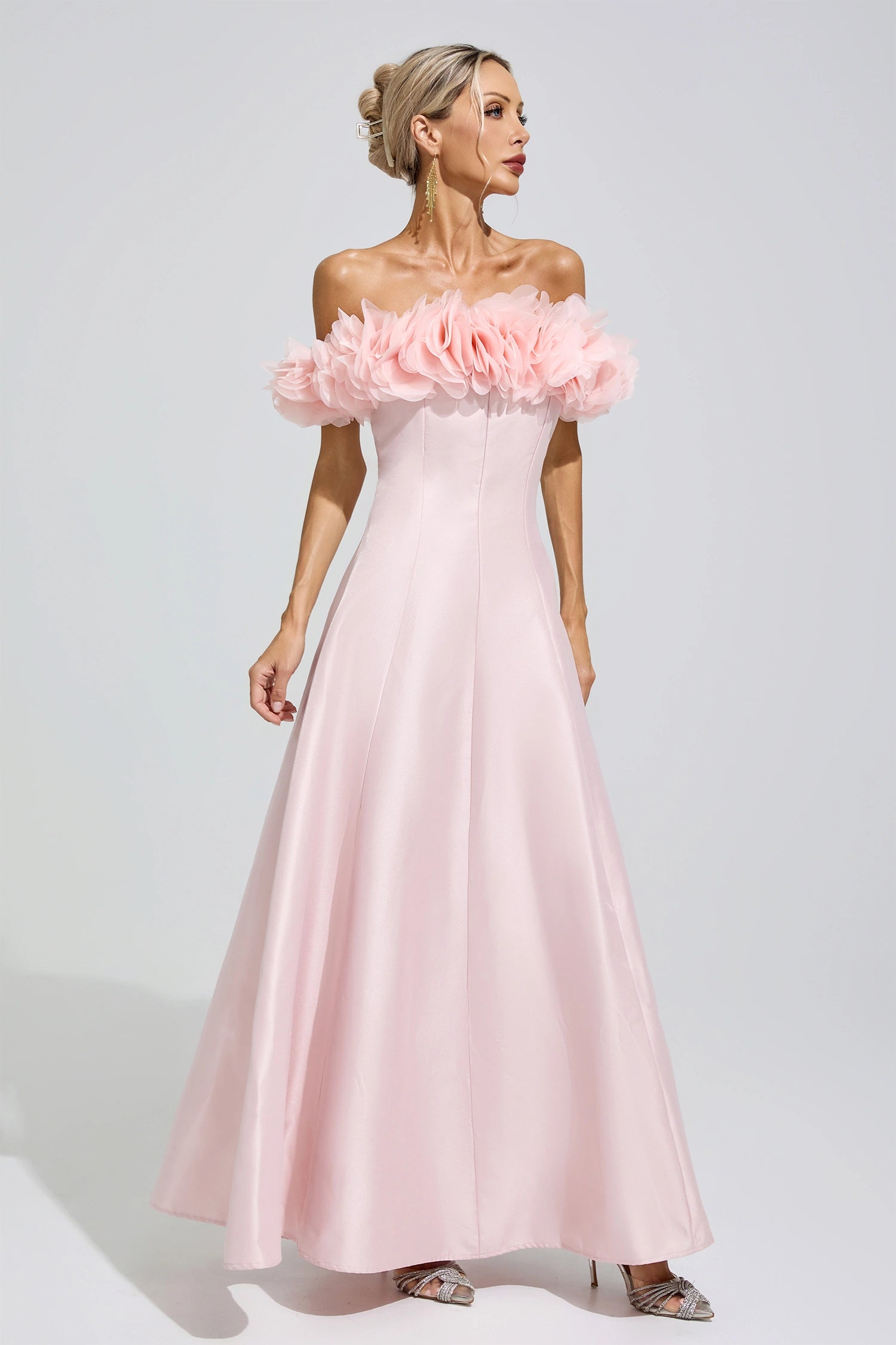 Nightingale Maxi Dress - Pink