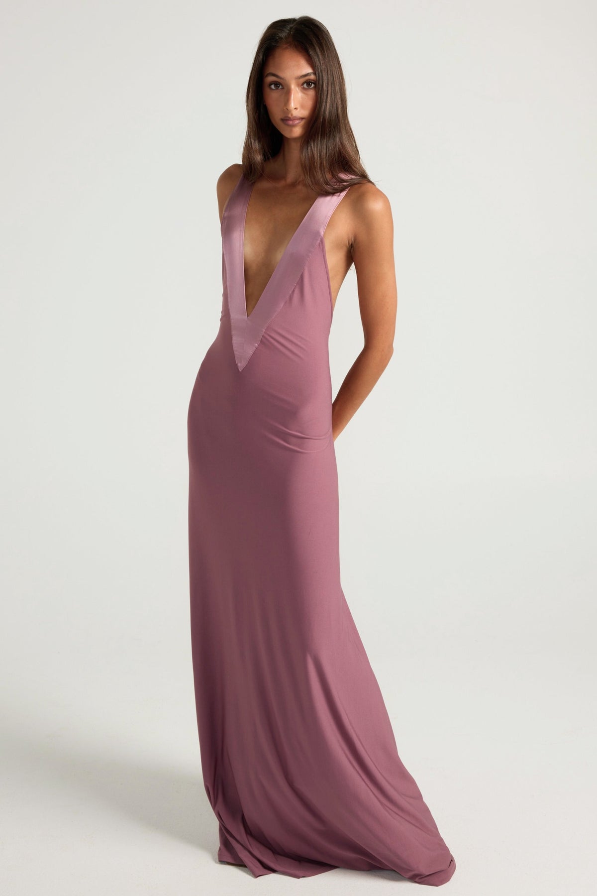 Dahlia Gown - Mauve