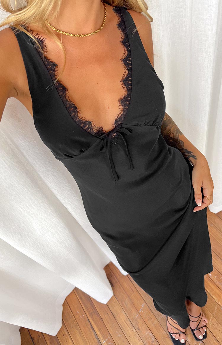 Noelle Maxi Dress - Black