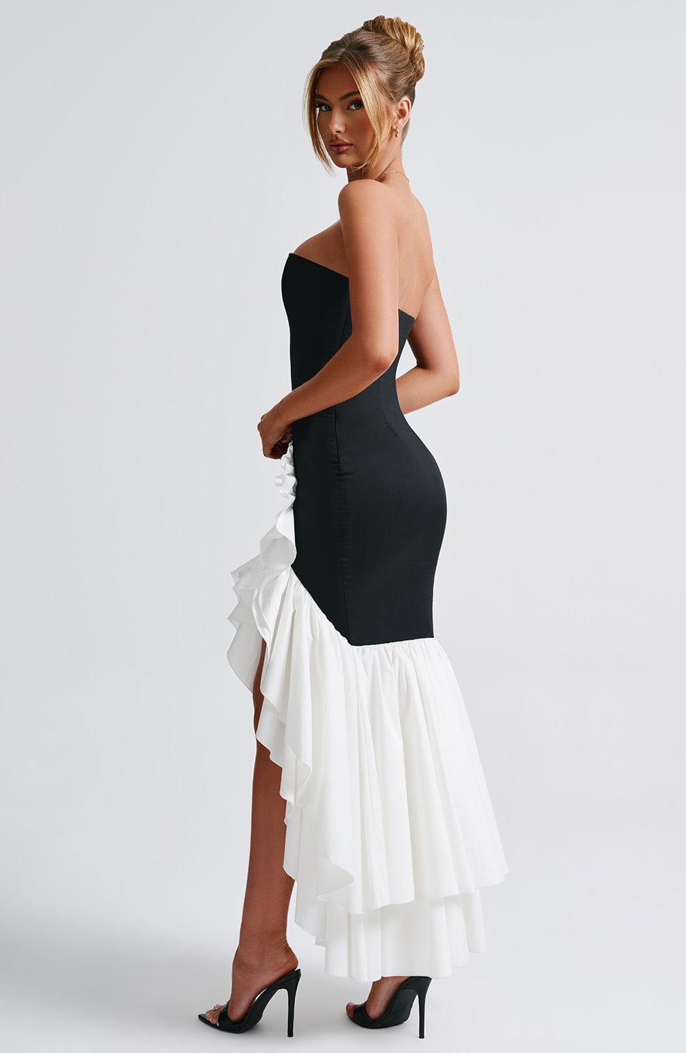 Constance Gown - Black/White