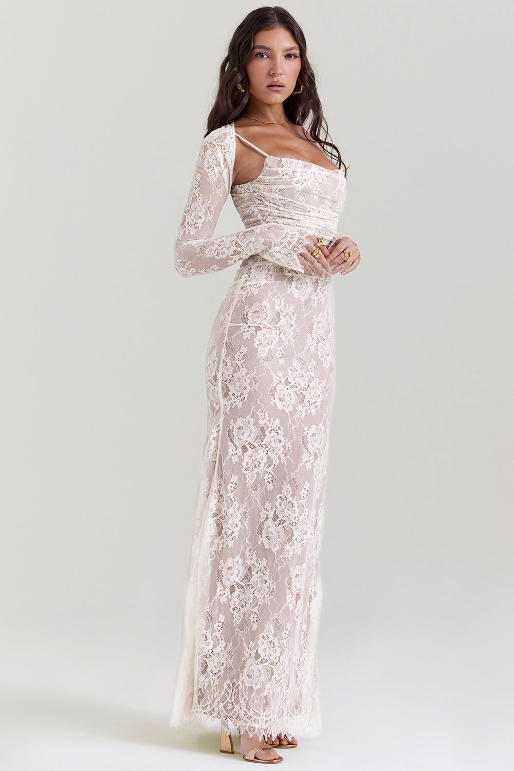 Antoinette Gown - Vintage Cream