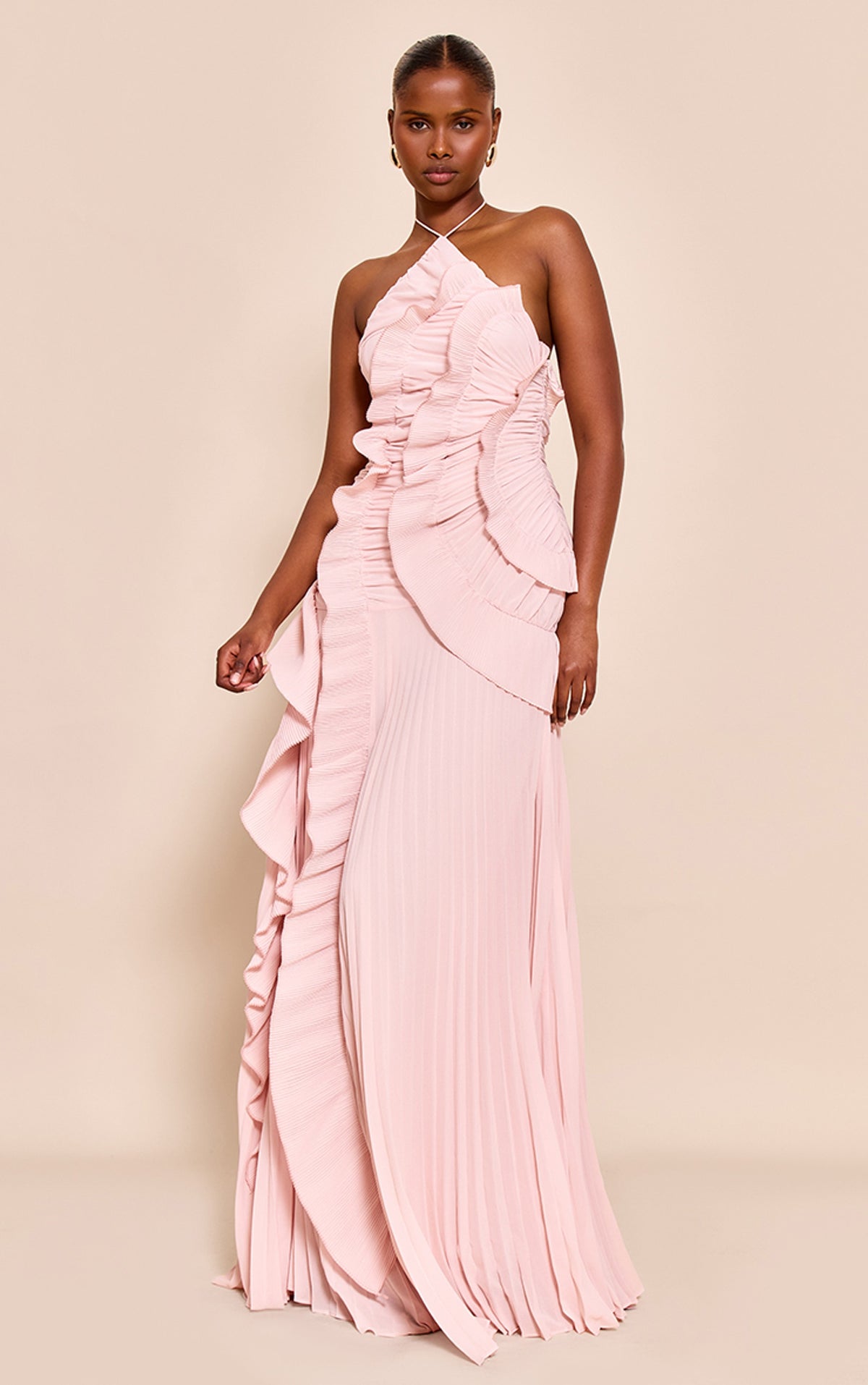 Rosewater Maxi Dress - Blush