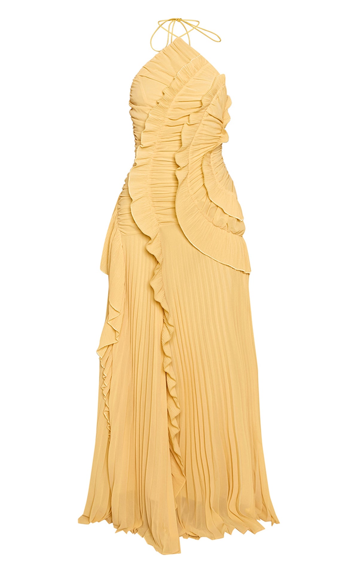 Meringue Maxi Dress - Lemon