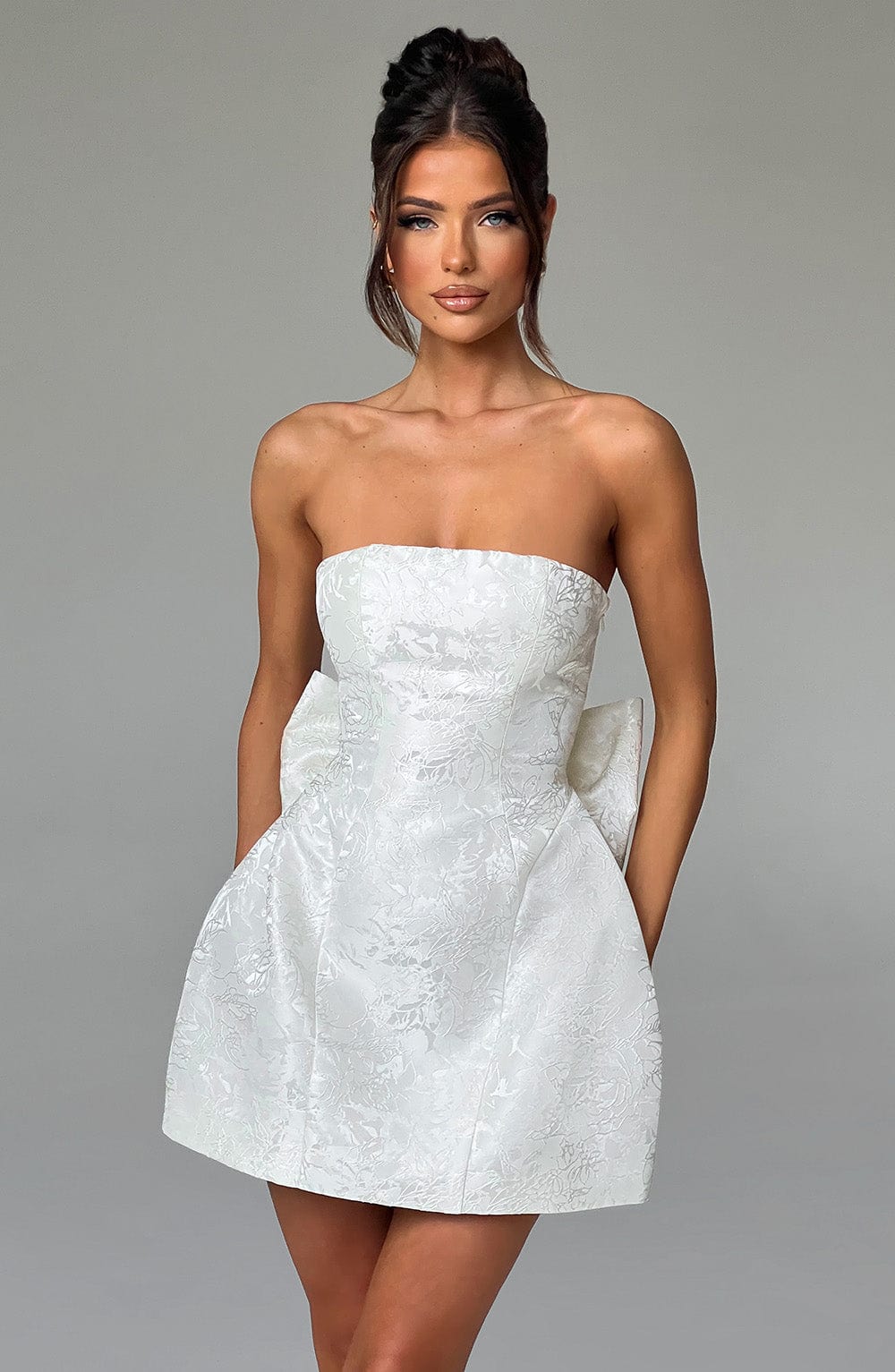 Isadora Mini Dress - Ivory