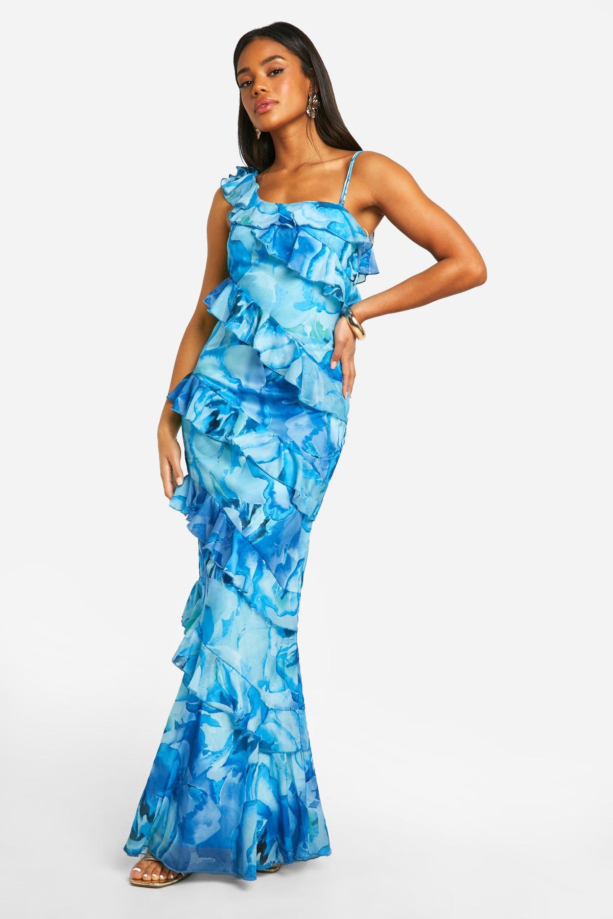 Cobalt Maxi Dress - Blue