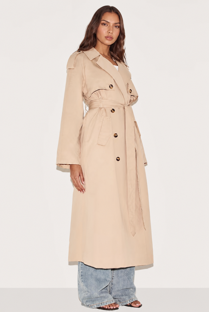 Winona Trench Coat - Beige