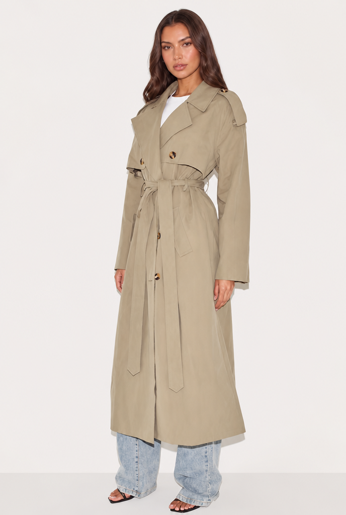 Winona Trench Coat - Beige
