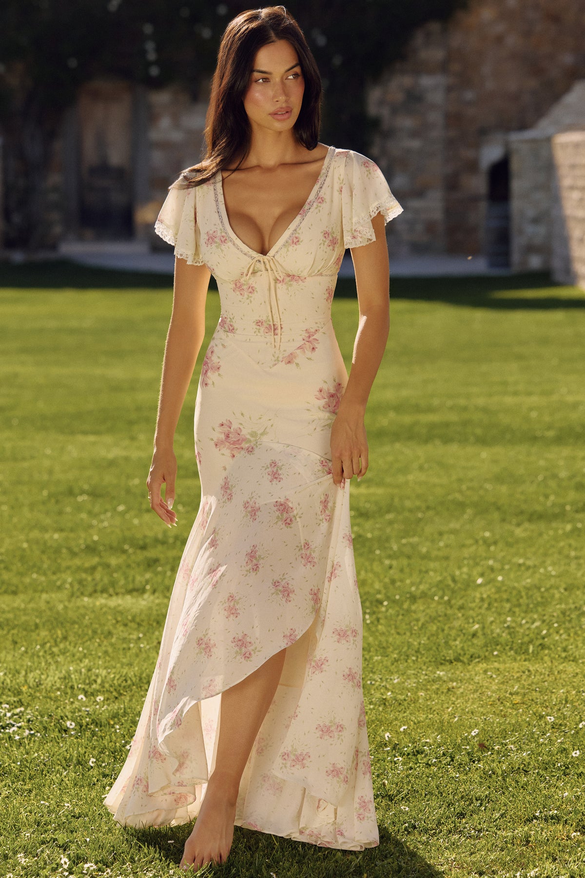 Rosalie Gown - Ivory Rose