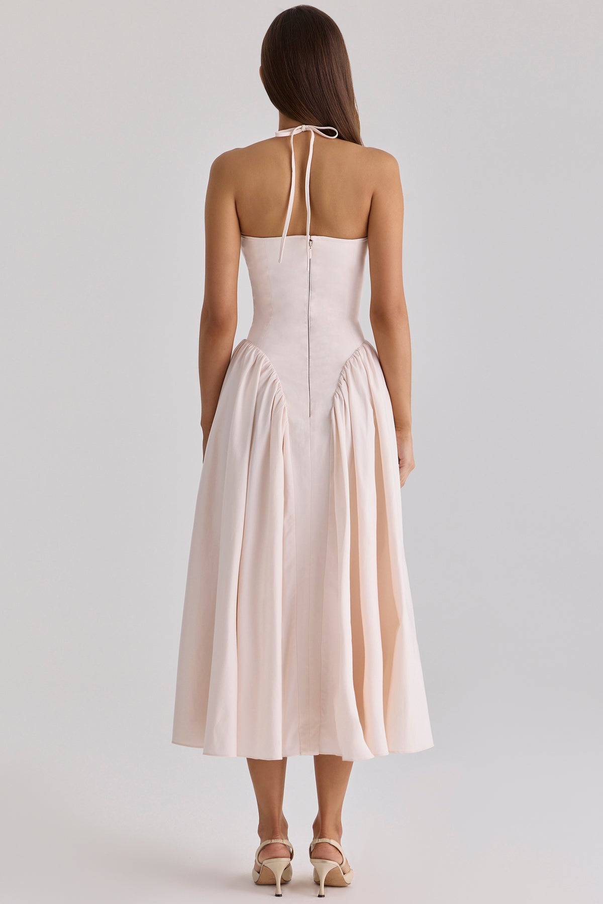 Sabelle Midi Dress - Blush