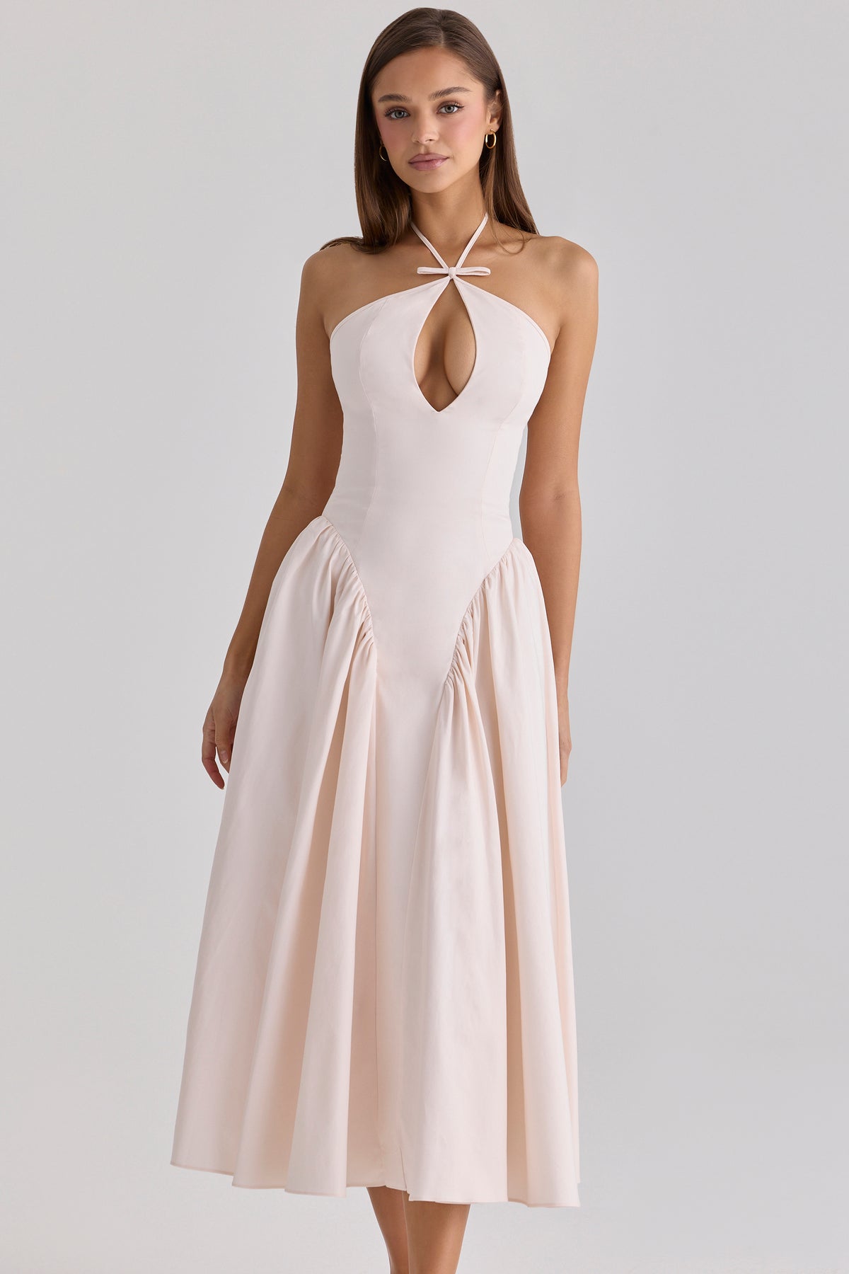 Sabelle Midi Dress - Blush