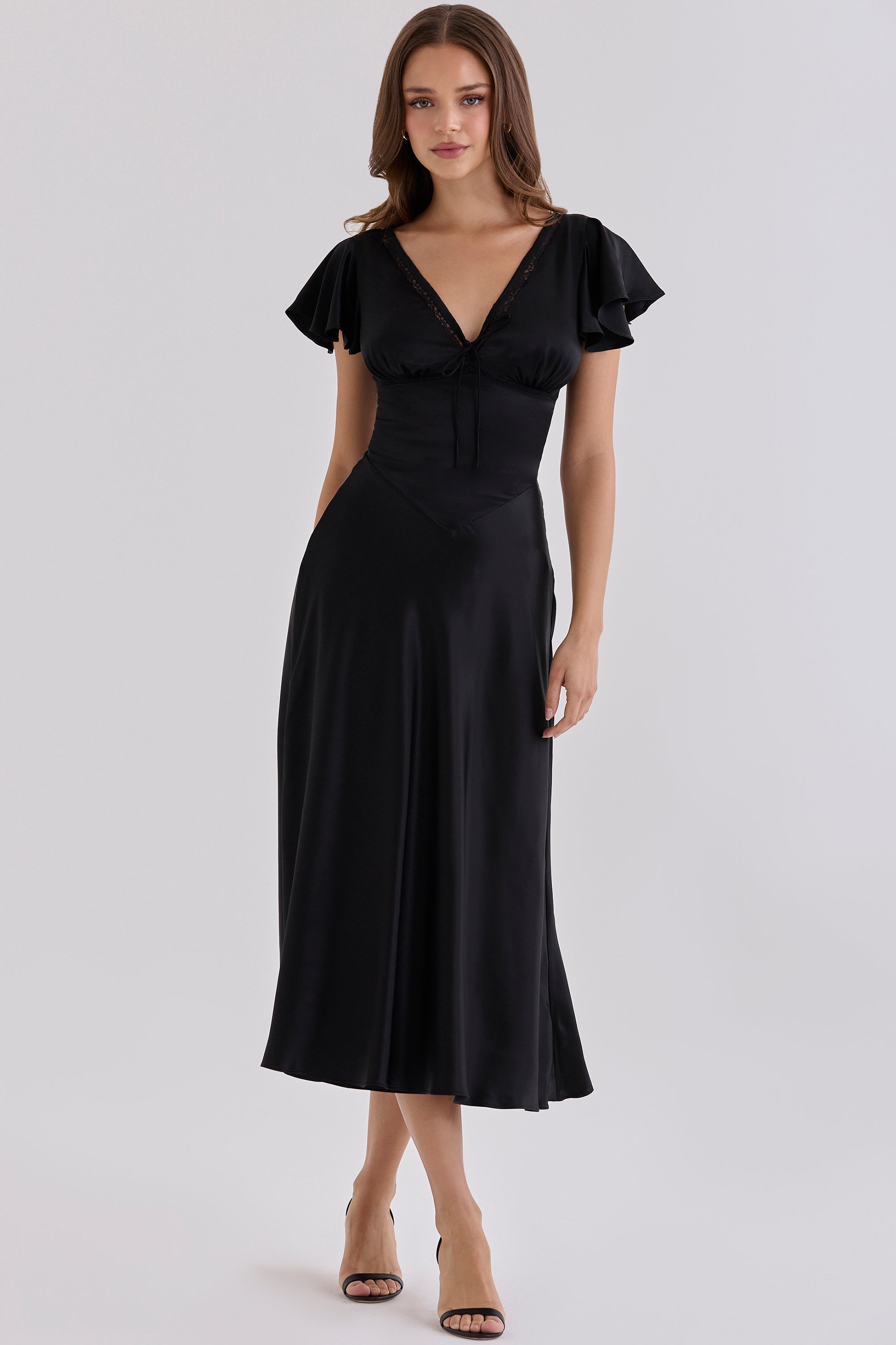 Ravella Midi Dress - Black