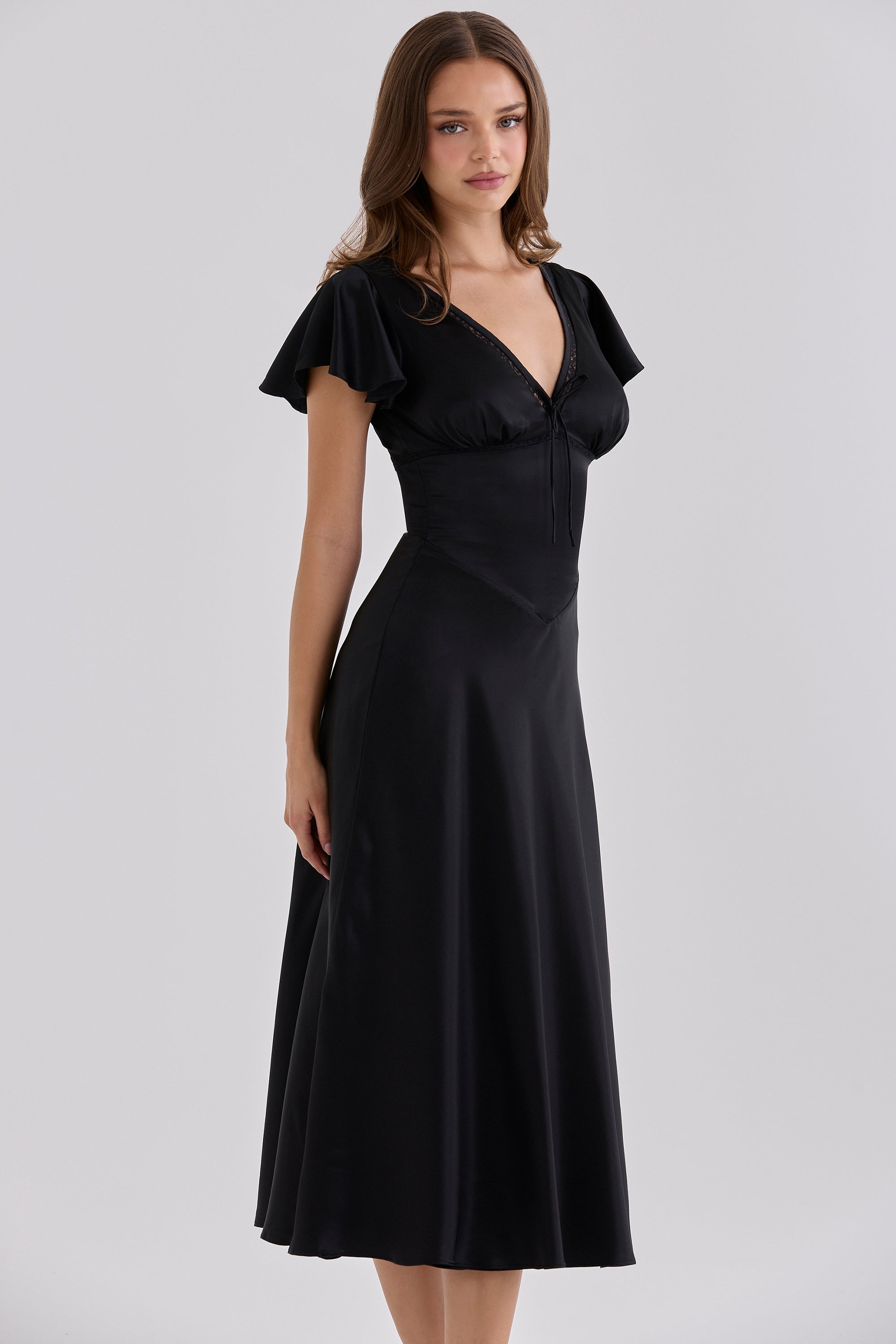 Ravella Midi Dress - Black