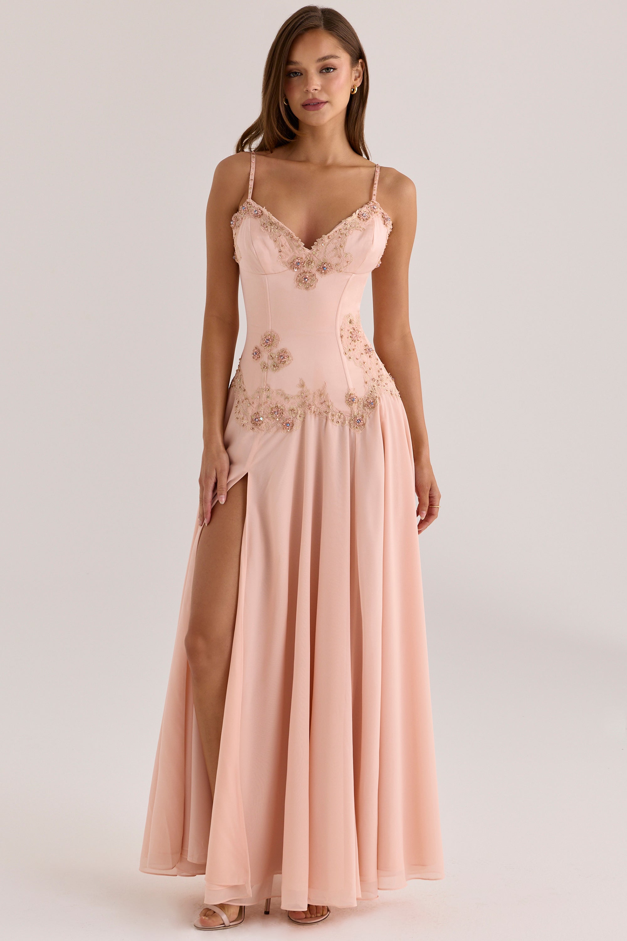 Saloma Maxi Dress - Blush