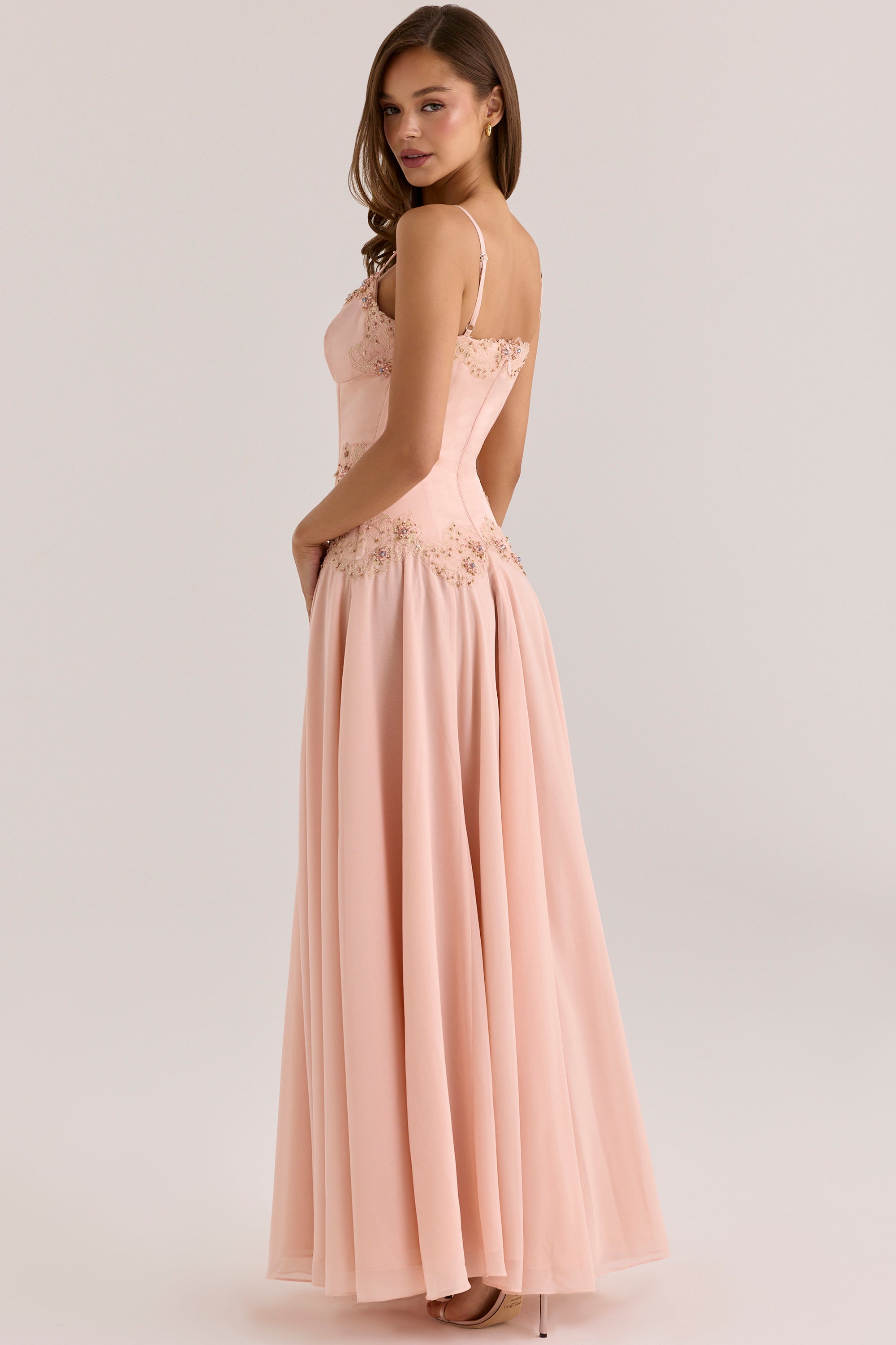 Saloma Maxi Dress - Blush