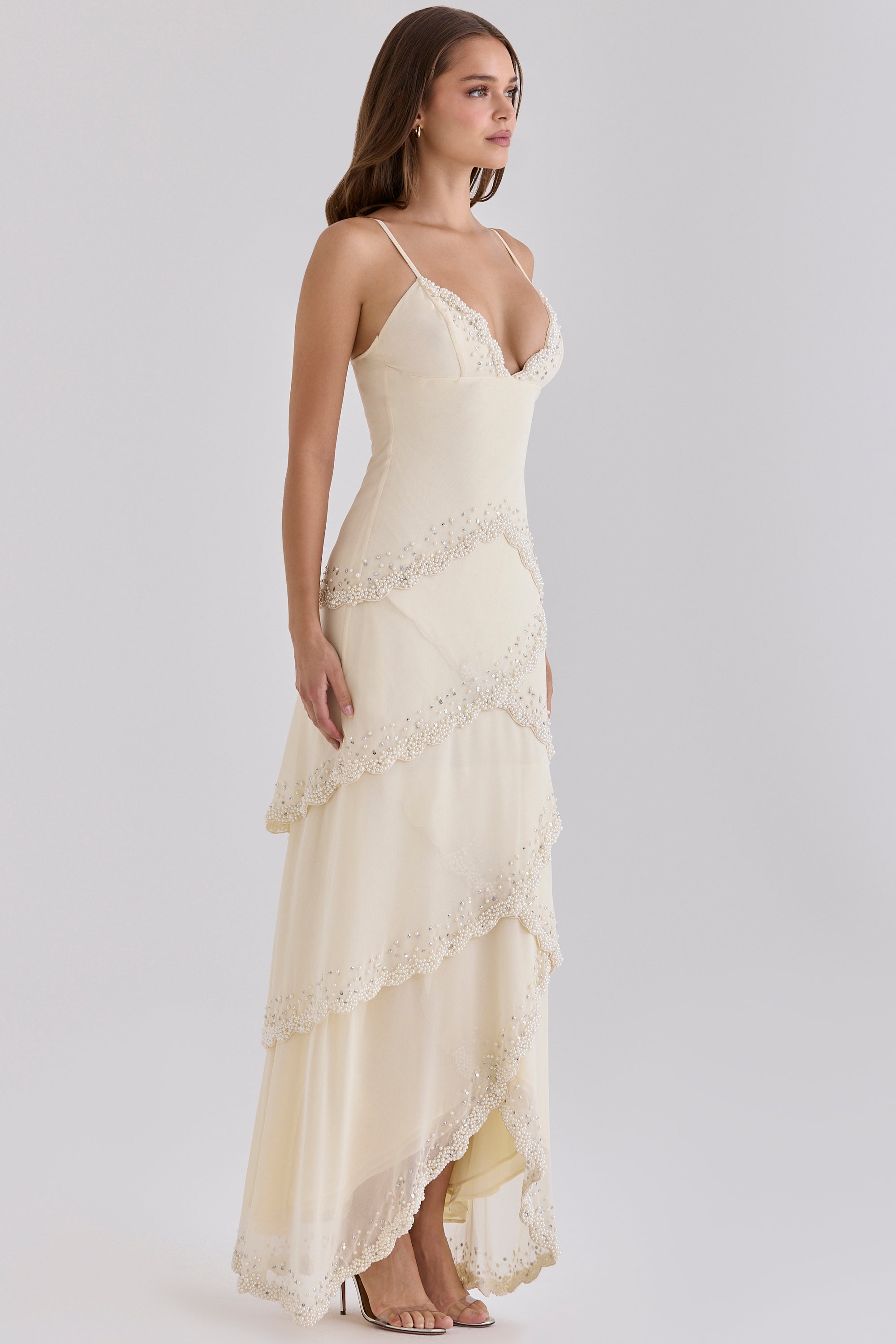 Sorelle Maxi Dress - Almond