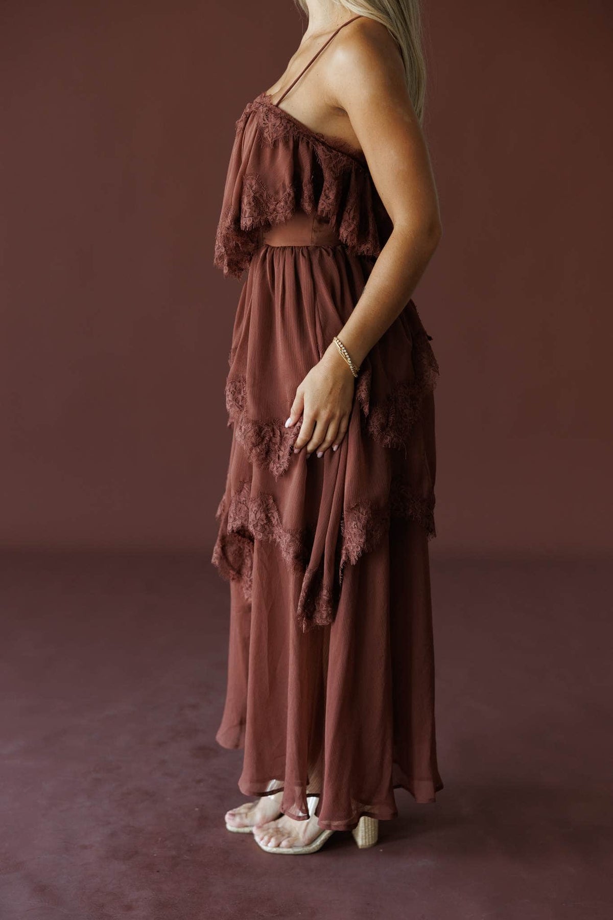 Lucille Maxi Dress - Brown